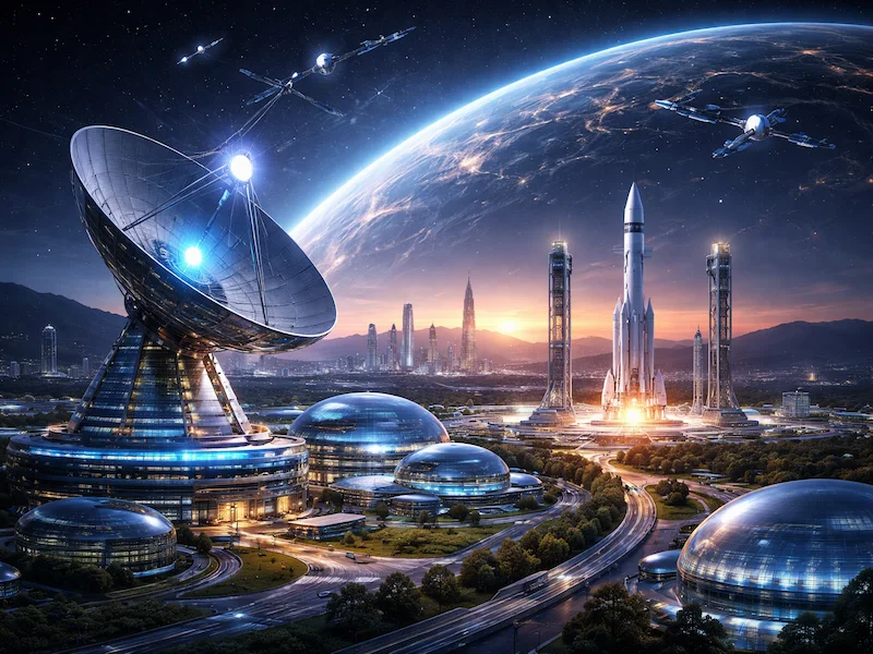 Beijing builds Satellite Town to boost space sector