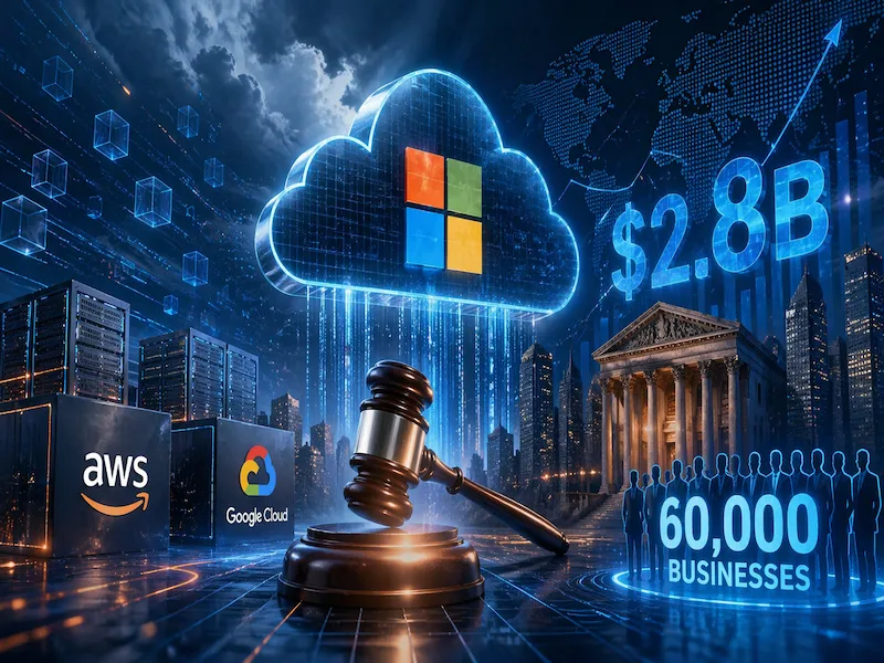 Microsoft faces $2.8bn UK class action over cloud licensing