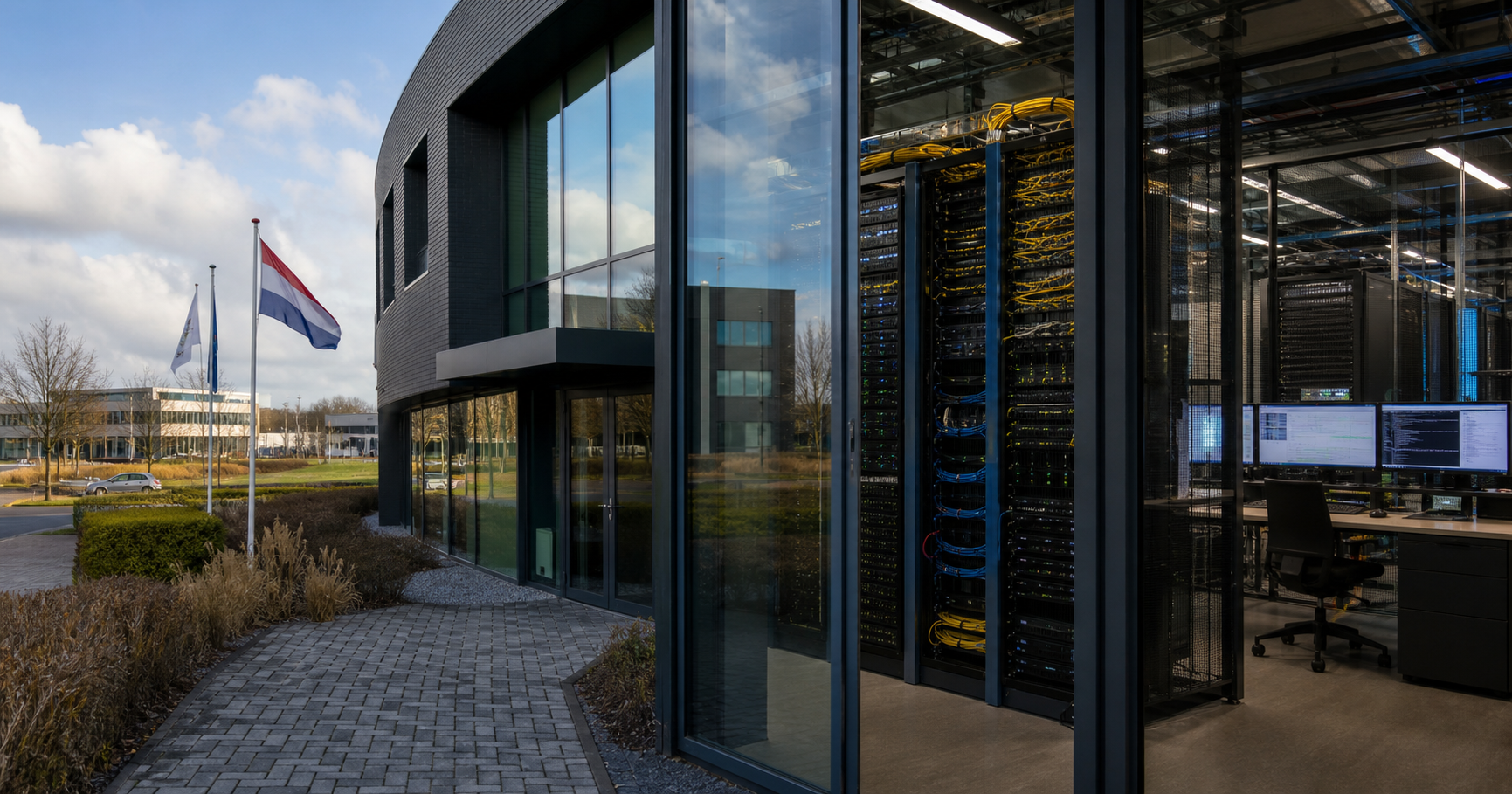 AI-generated editorial image for h2g Hosting 2 GO B.V.