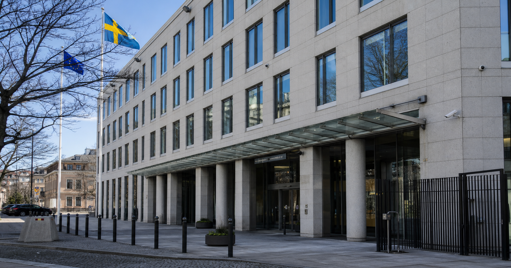Swedish National Debt Office building exterior, representing the institution behind AS211453.