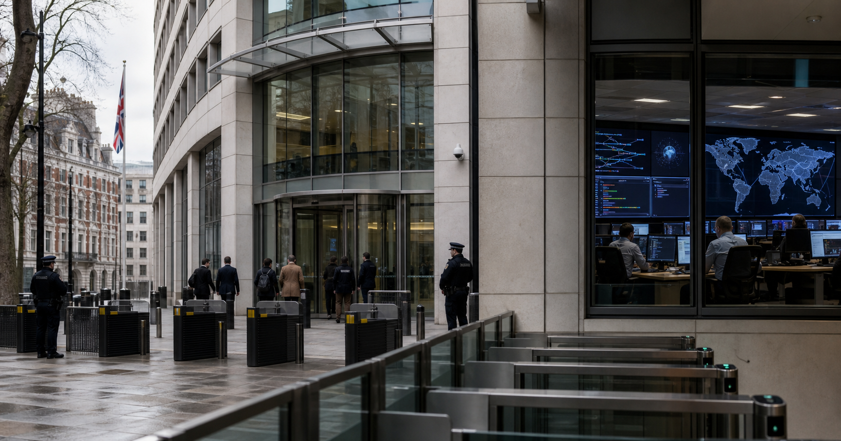 UK Home Office (The Secretary of State for the Home Department) subject-specific editorial image.