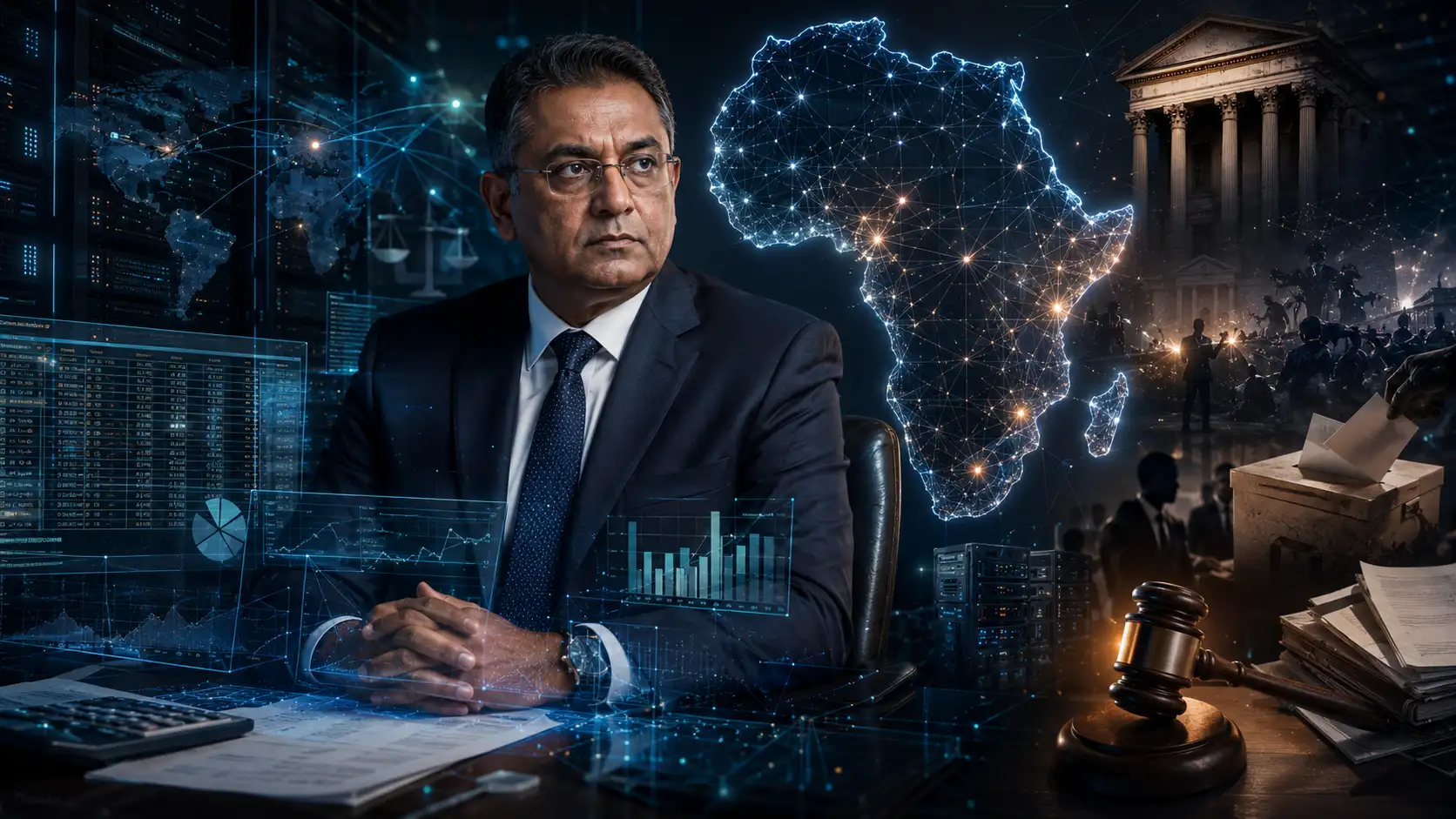 Gowtamsingh Dabee the accountant running Africa’s internet