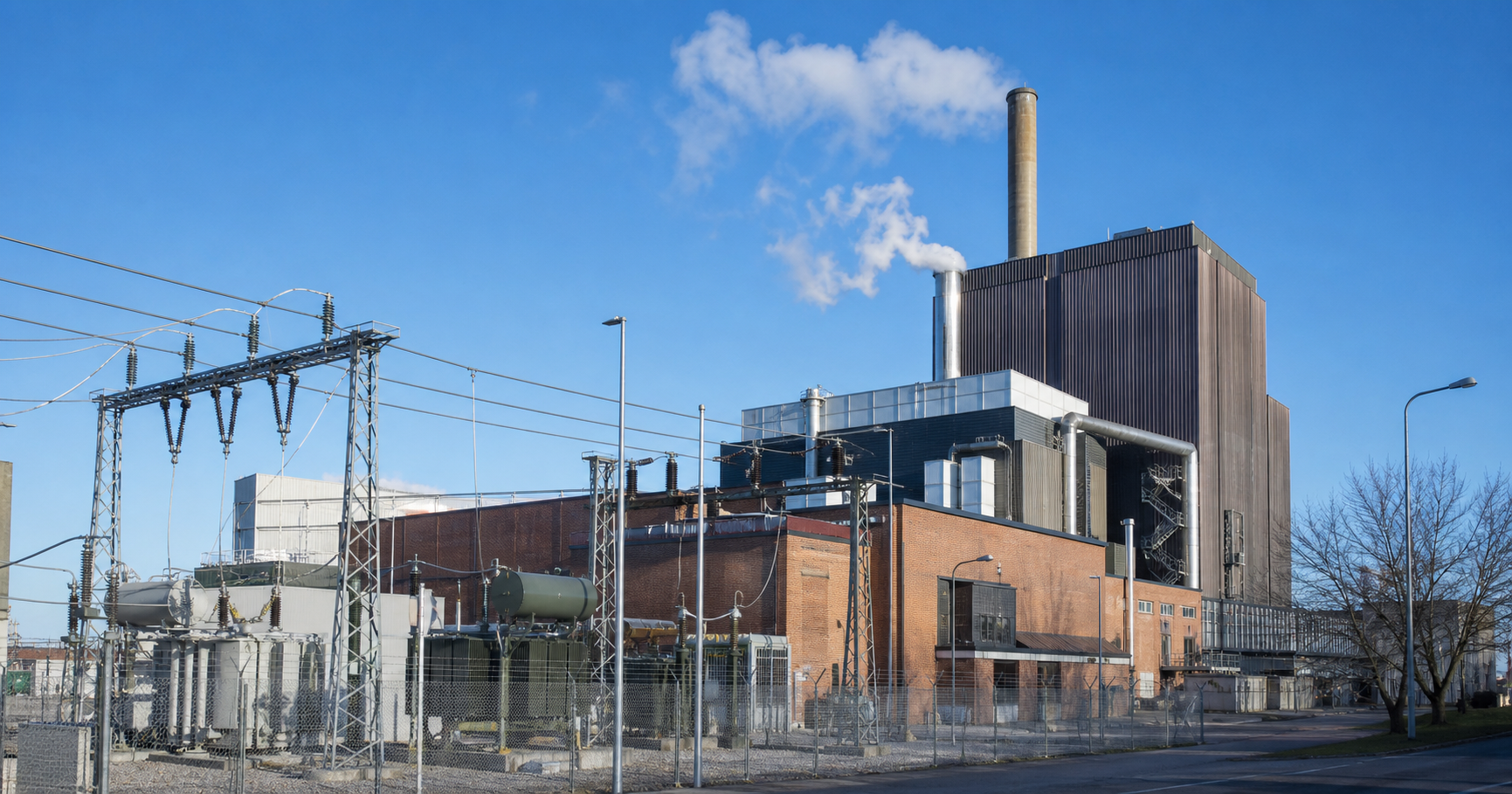 Tekniska verken electricity distribution facility in Linköping, Sweden – municipal critical infrastructure.