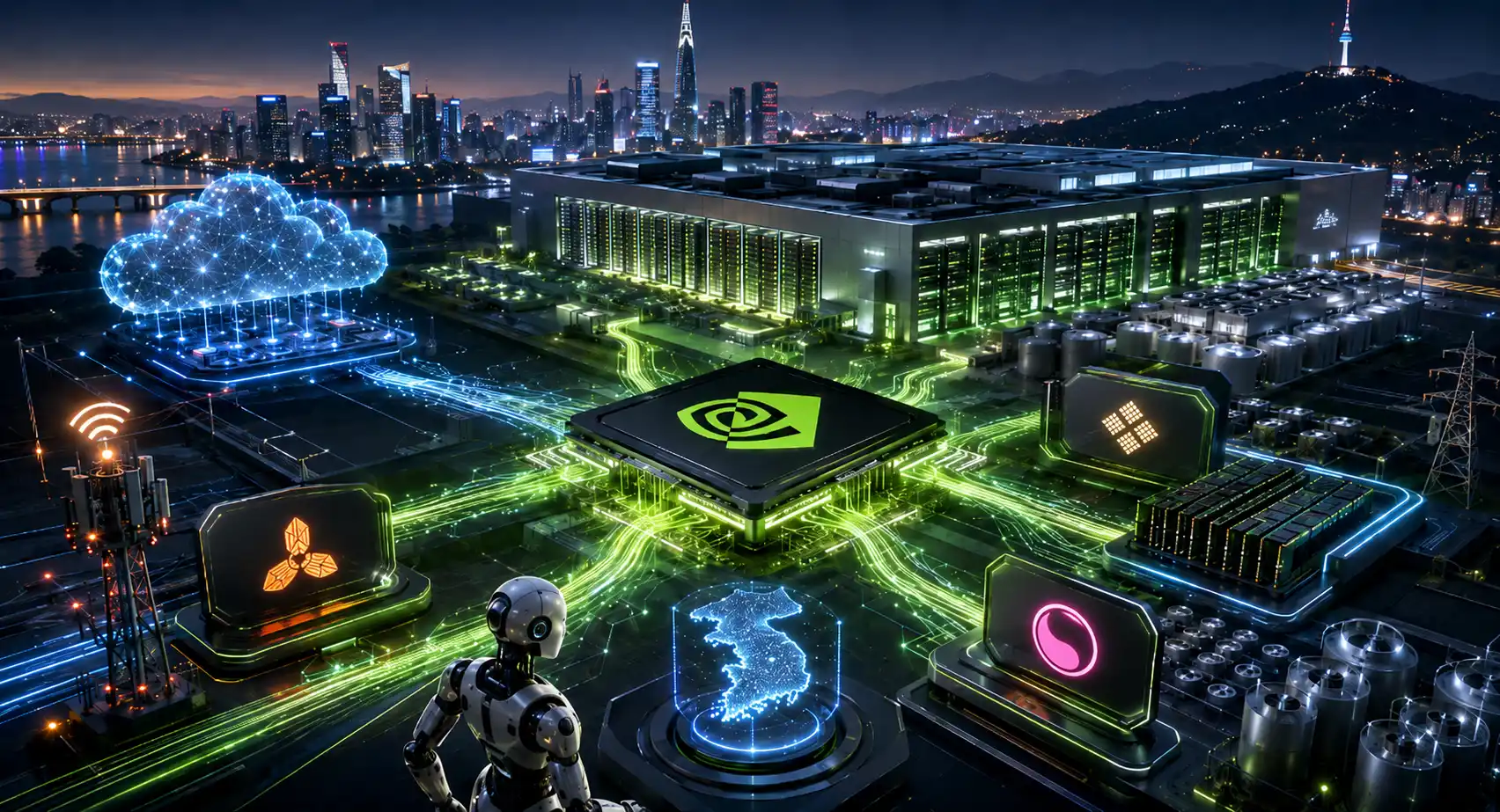 Nvidia cements AI memory and cloud ties with Korean giants