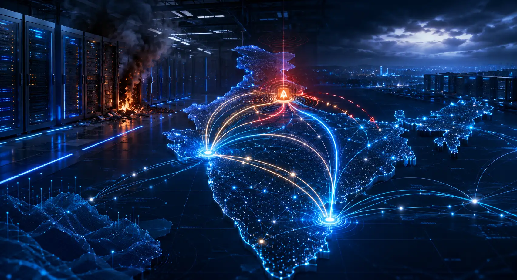 Google Cloud 在德里数据中心火灾后重新路由印度流量