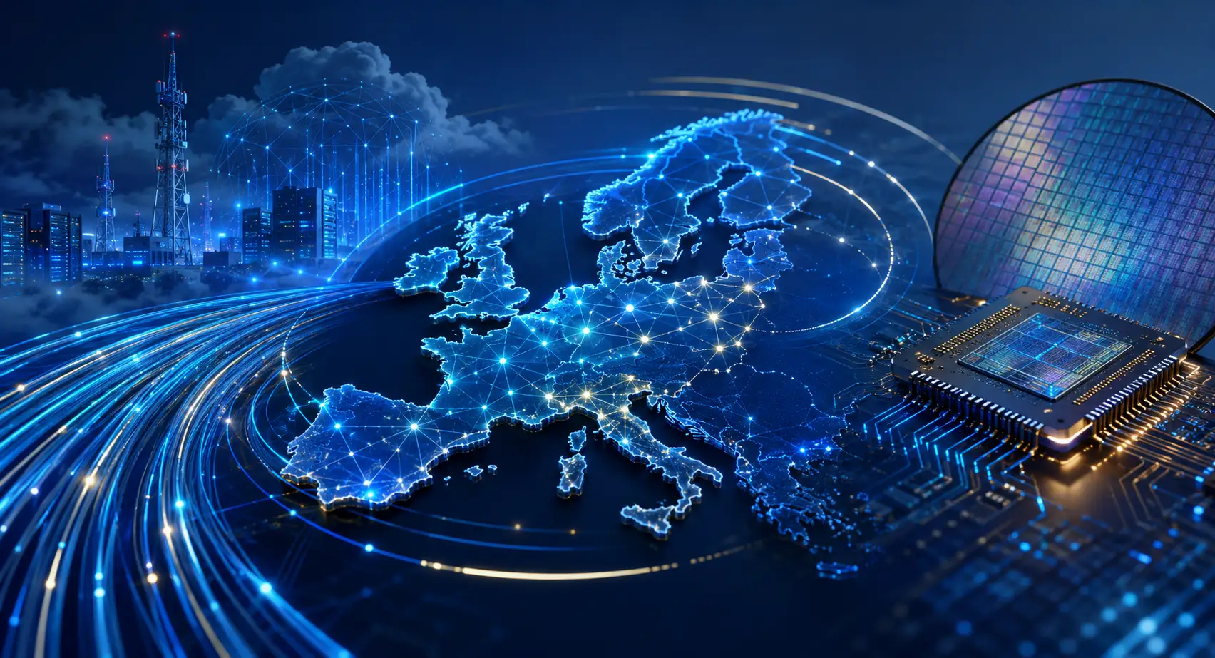 La UE incumple metas 2030 en fibra y chips
