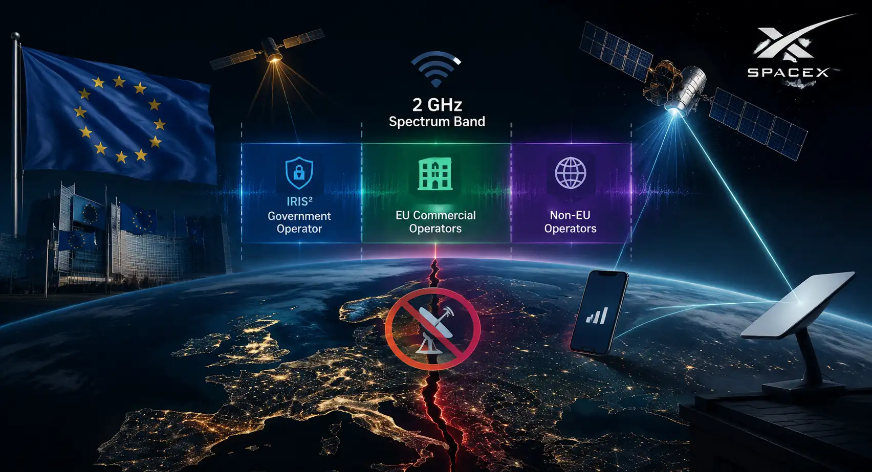 SpaceX vs EU Spectrum Plan
