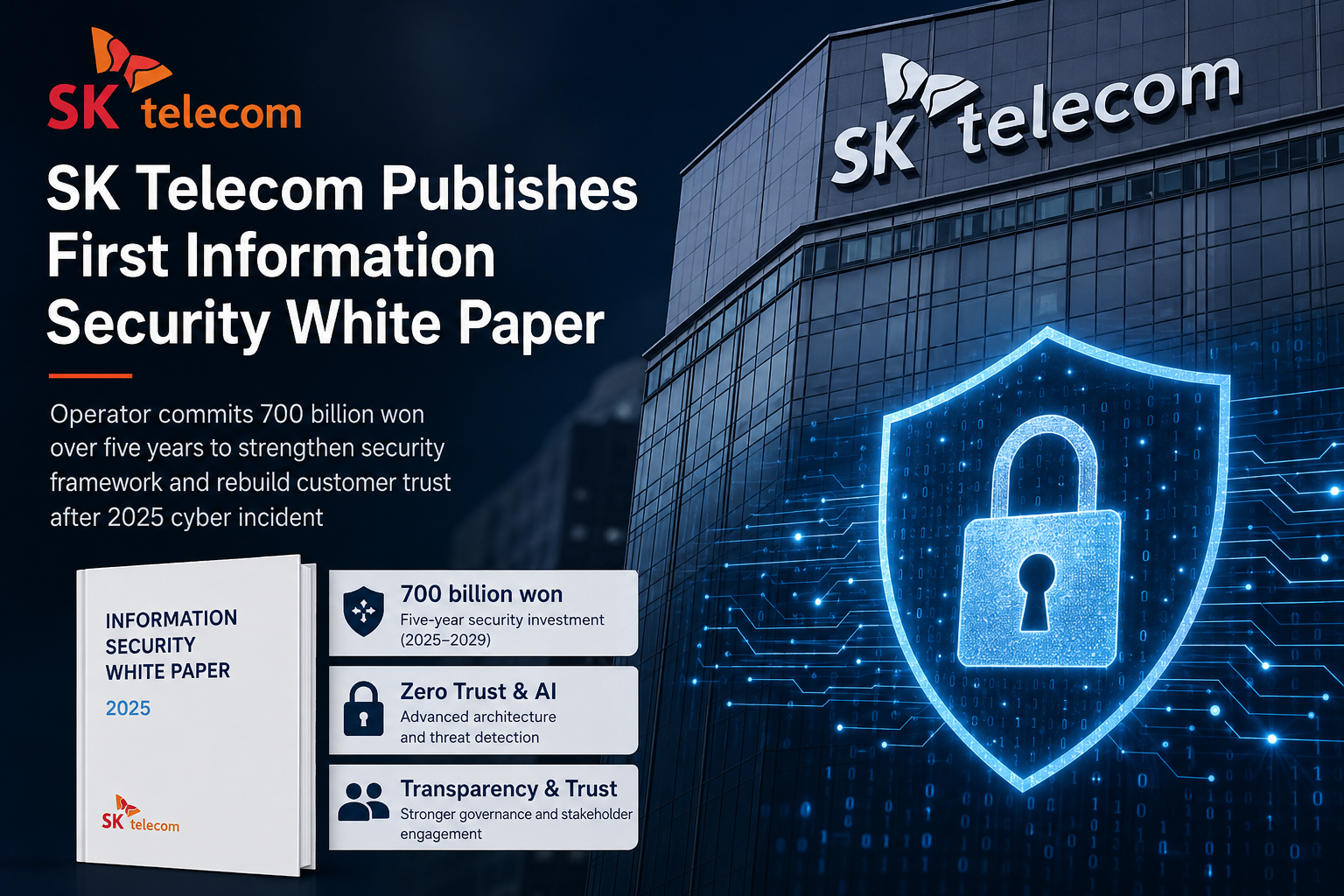 SK Telecom hace de la seguridad un compromiso público