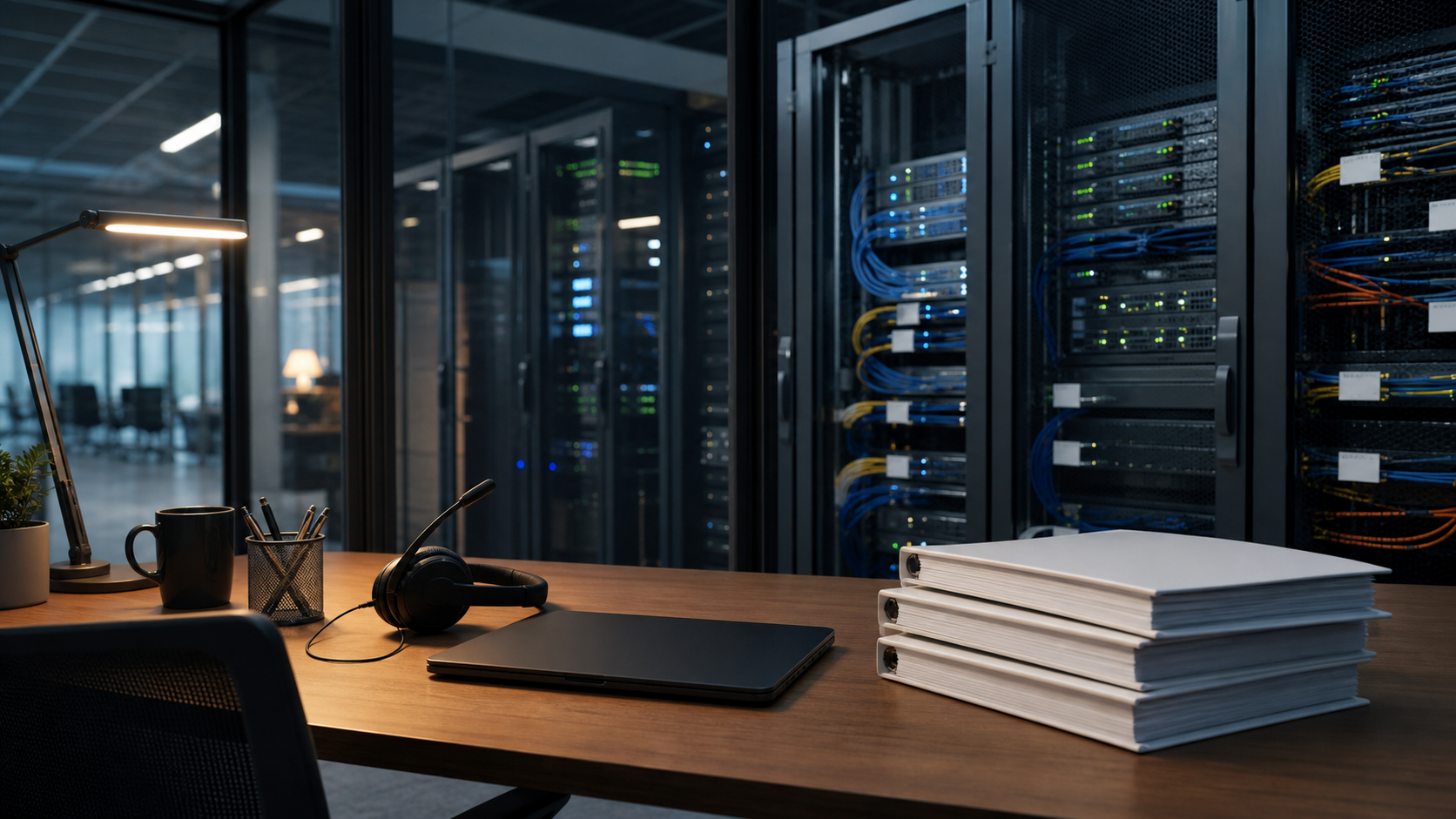 Qube Managed Hosting والسجل الأمريكي وراء اسم استضافة مُدارة