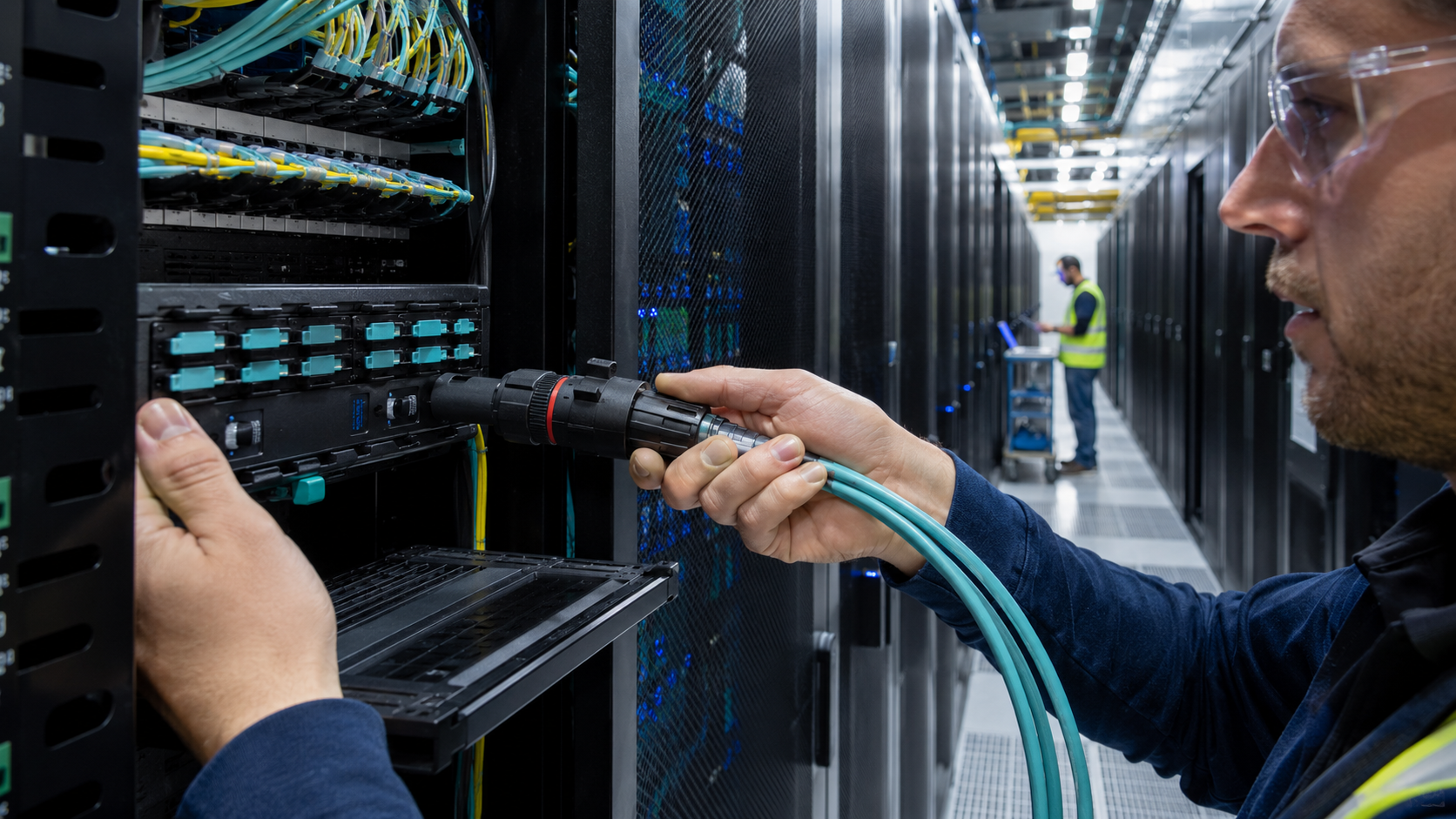 Microsoft nutzt 3M-Steckverbinder in Azure-Rechenzentren
