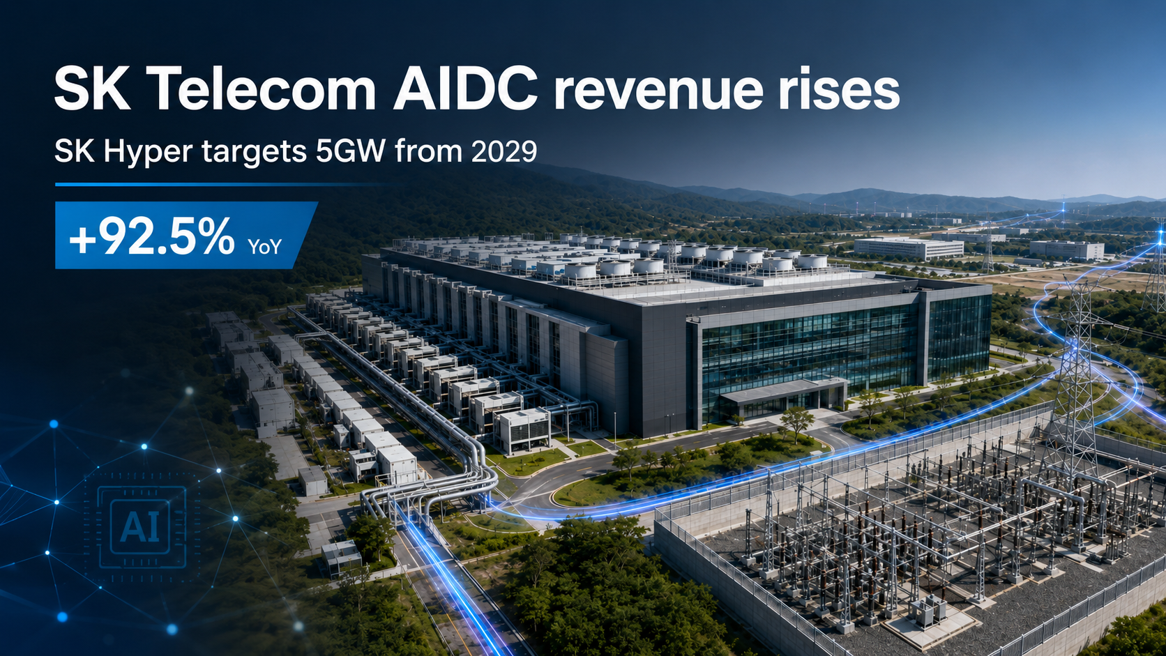إيرادات AIDC لـ SK Telecom تقترب من الضعف في الربع الثاني
