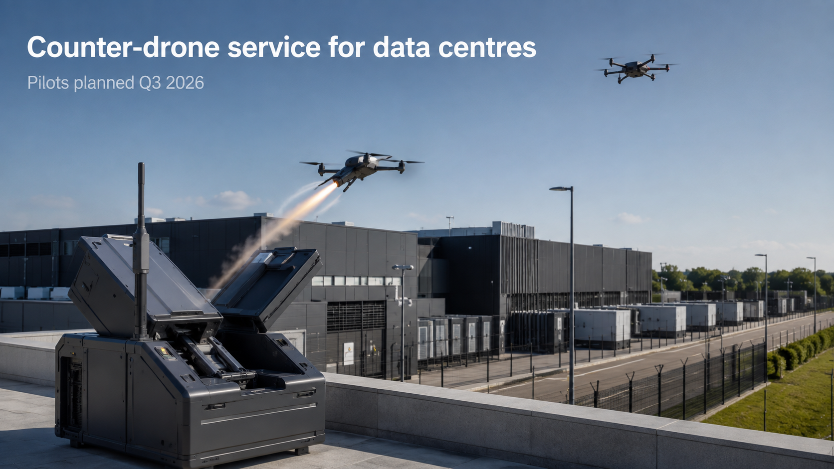 Impact Drones bietet Drohnenabwehrdienst für Rechenzentren
