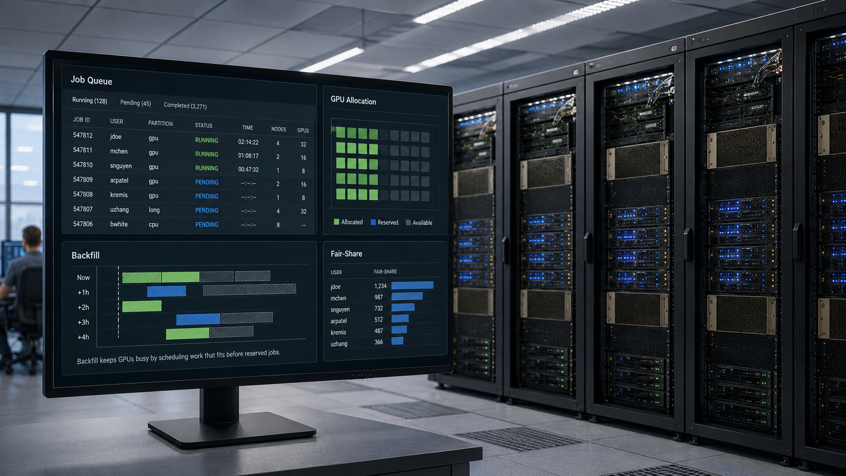 Slurm: Der Scheduler, der entscheidet, wer die GPU bekommt