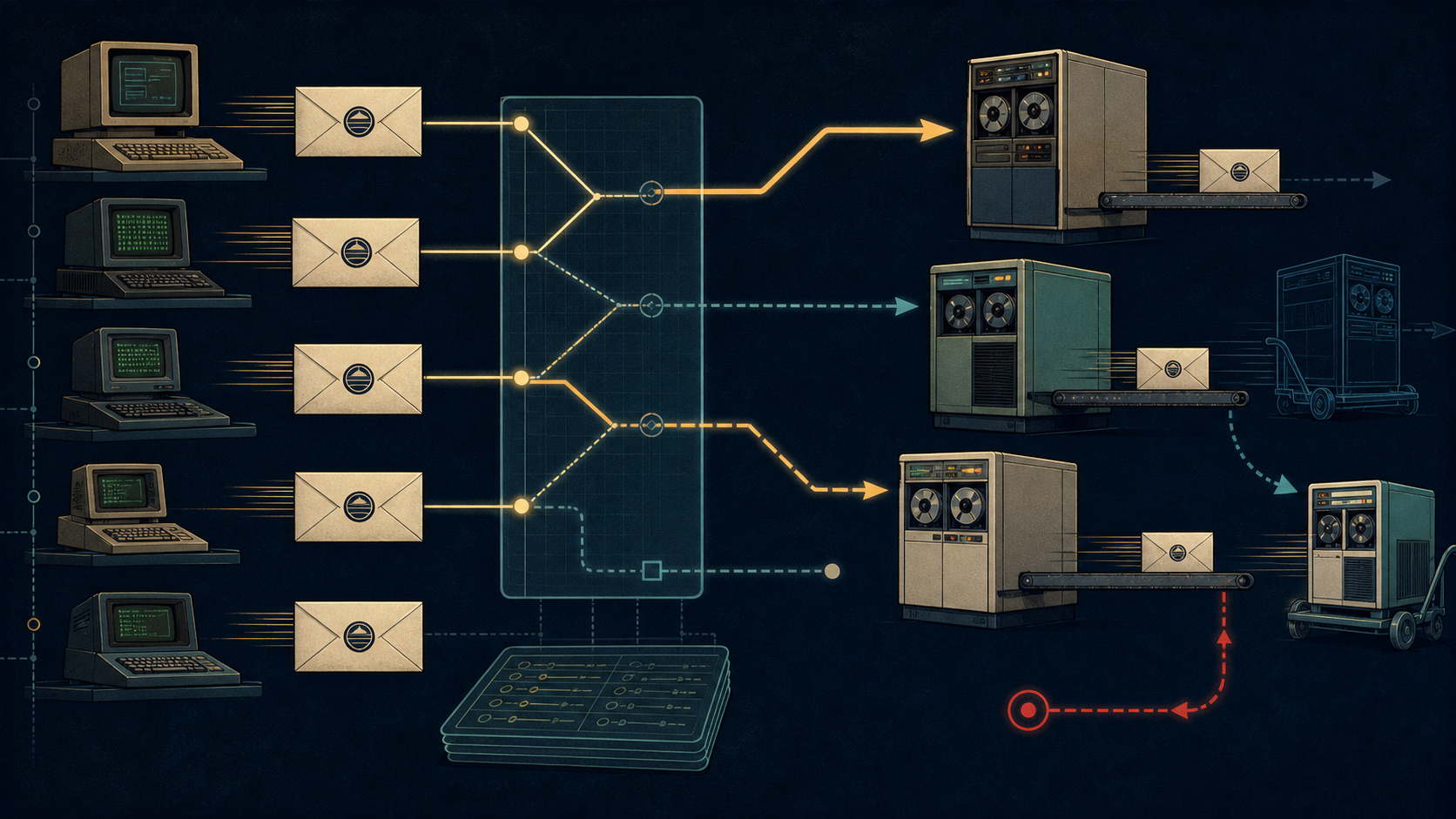 Open Mail Address That Outlived Its Server: How MX Records Separated Identity from Delivery record