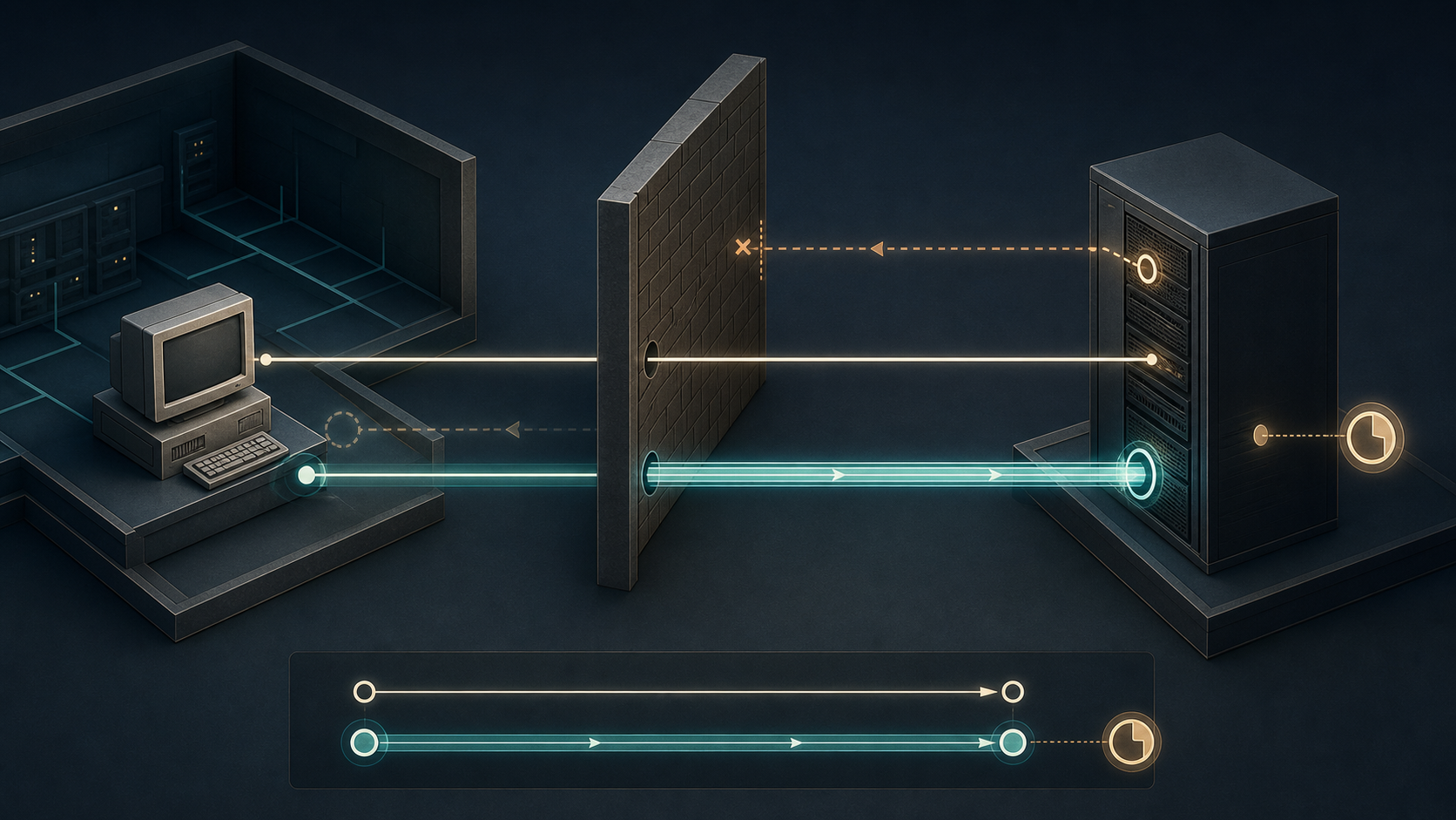 Datensatz Der Server, der nicht mehr zurückrief: Wie passives FTP die Firewall durchquerte öffnen