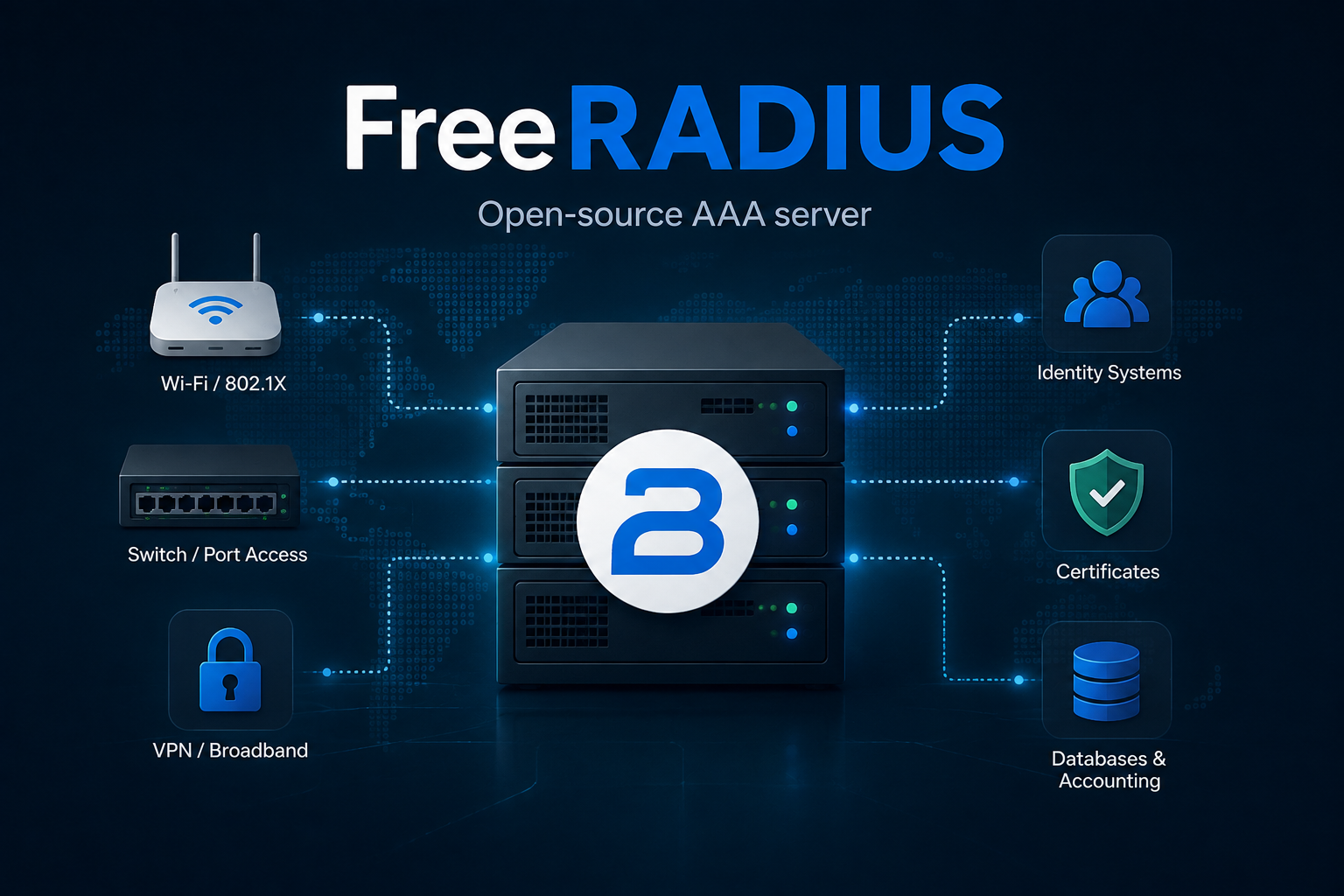 FreeRADIUS 与网络接入背后的信任决策