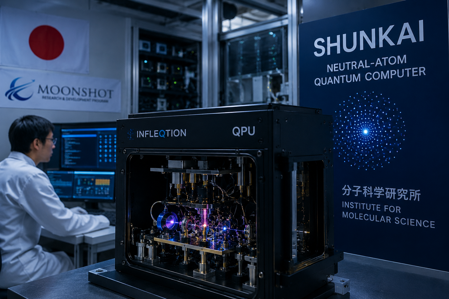 Japans Neutralatom-Quantencomputer Shunkai nimmt Betrieb auf