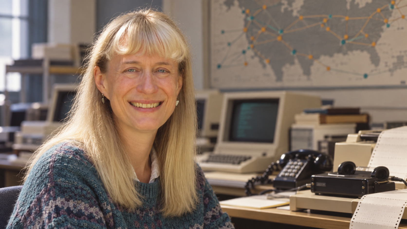 Open Mary Ann Horton and the Dial-Up Network That Had to Publish Its Own Map record