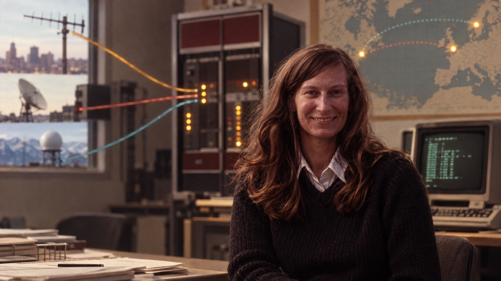 Open Ginny Strazisar and the Gateway Code That Traveled Before the Packets Did record