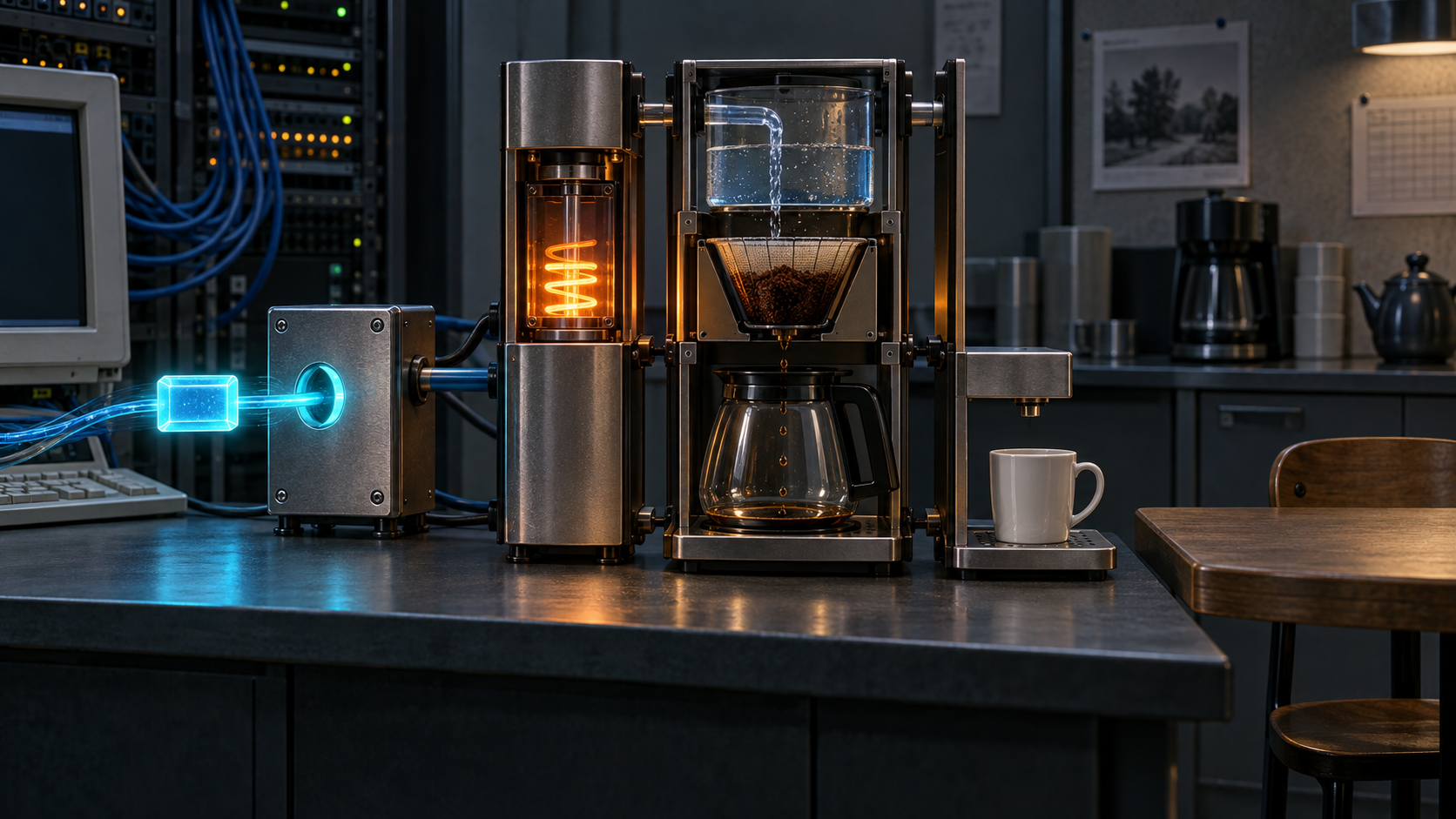 Abrir registro de O pedido chegou à cafeteira. A xícara ainda não provava o café: RFC 2324
