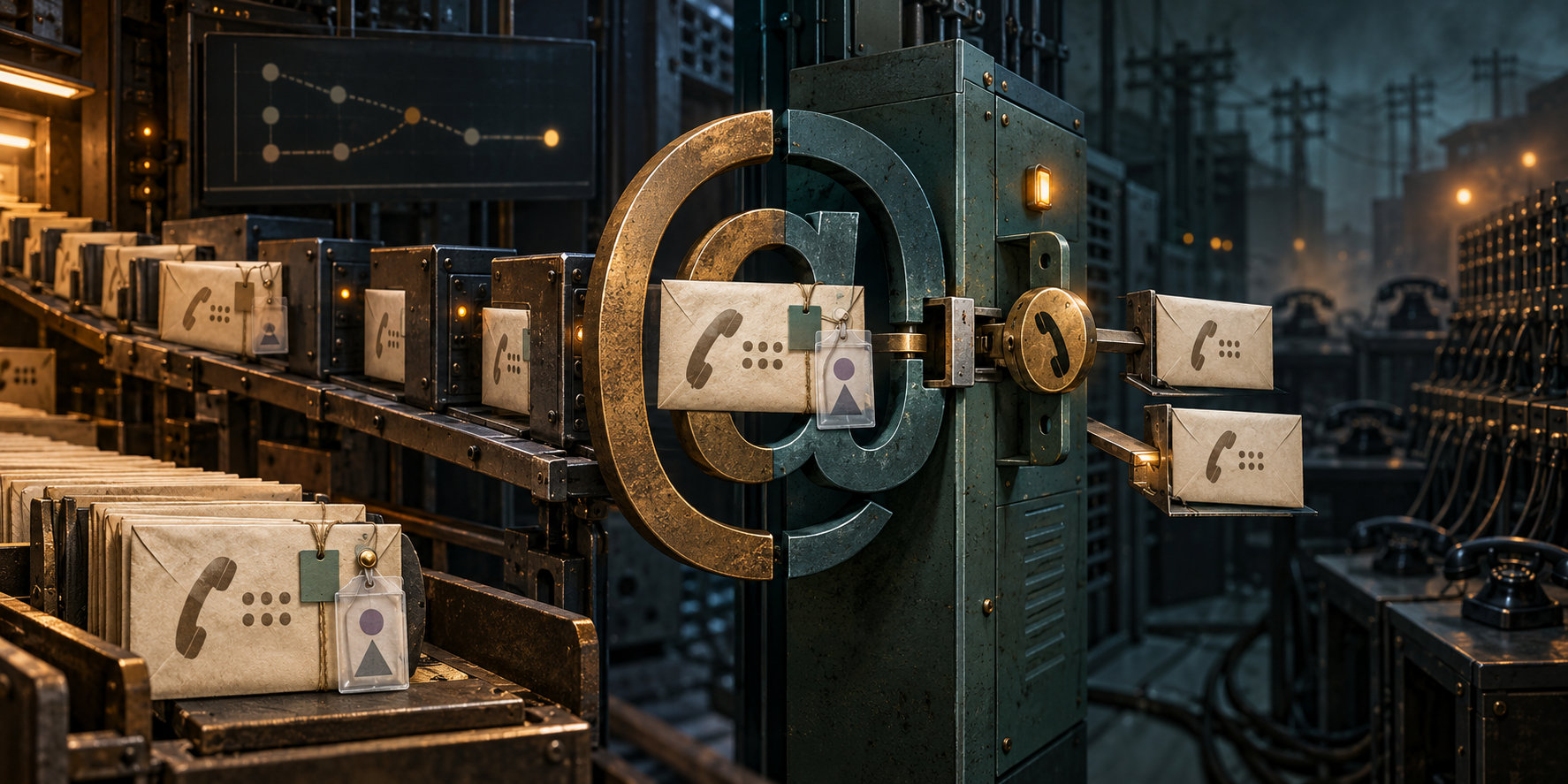 Open Telephone Number Was Not an Email Address Until the Gateway Owned the Right-Hand Side: RFC 3191 record