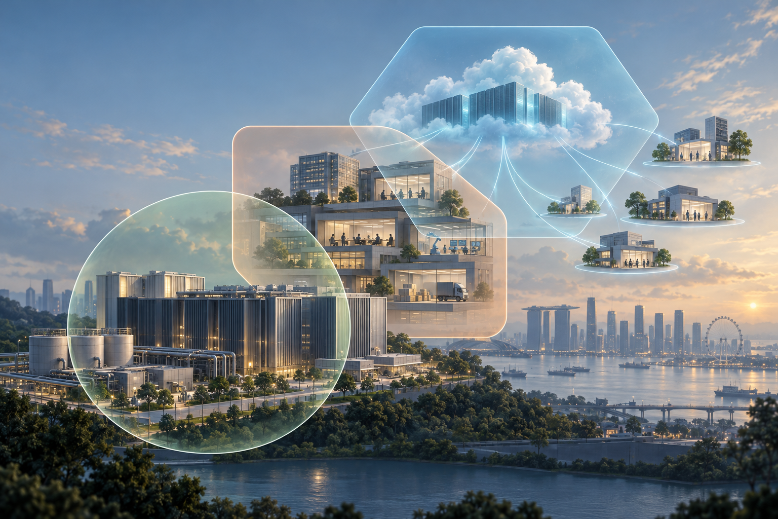 À Singapour, trois seuils séparent les licences d’infrastructure
