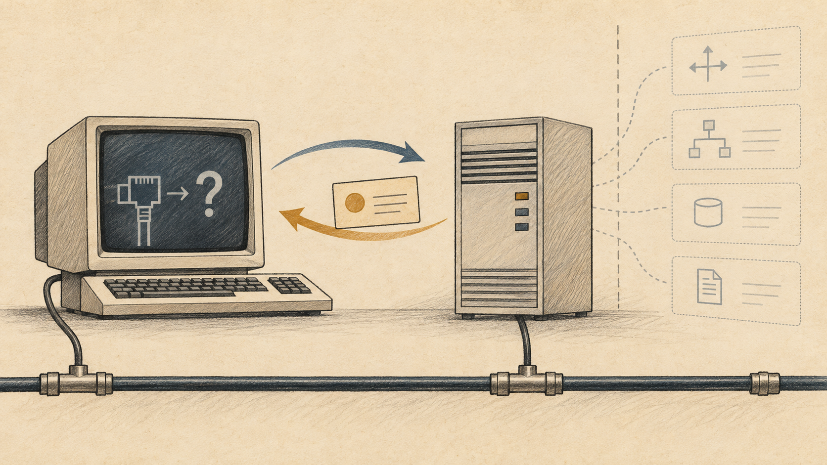 Ouvrir la fiche RARP trouvait l’adresse, pas la configuration : RFC 903