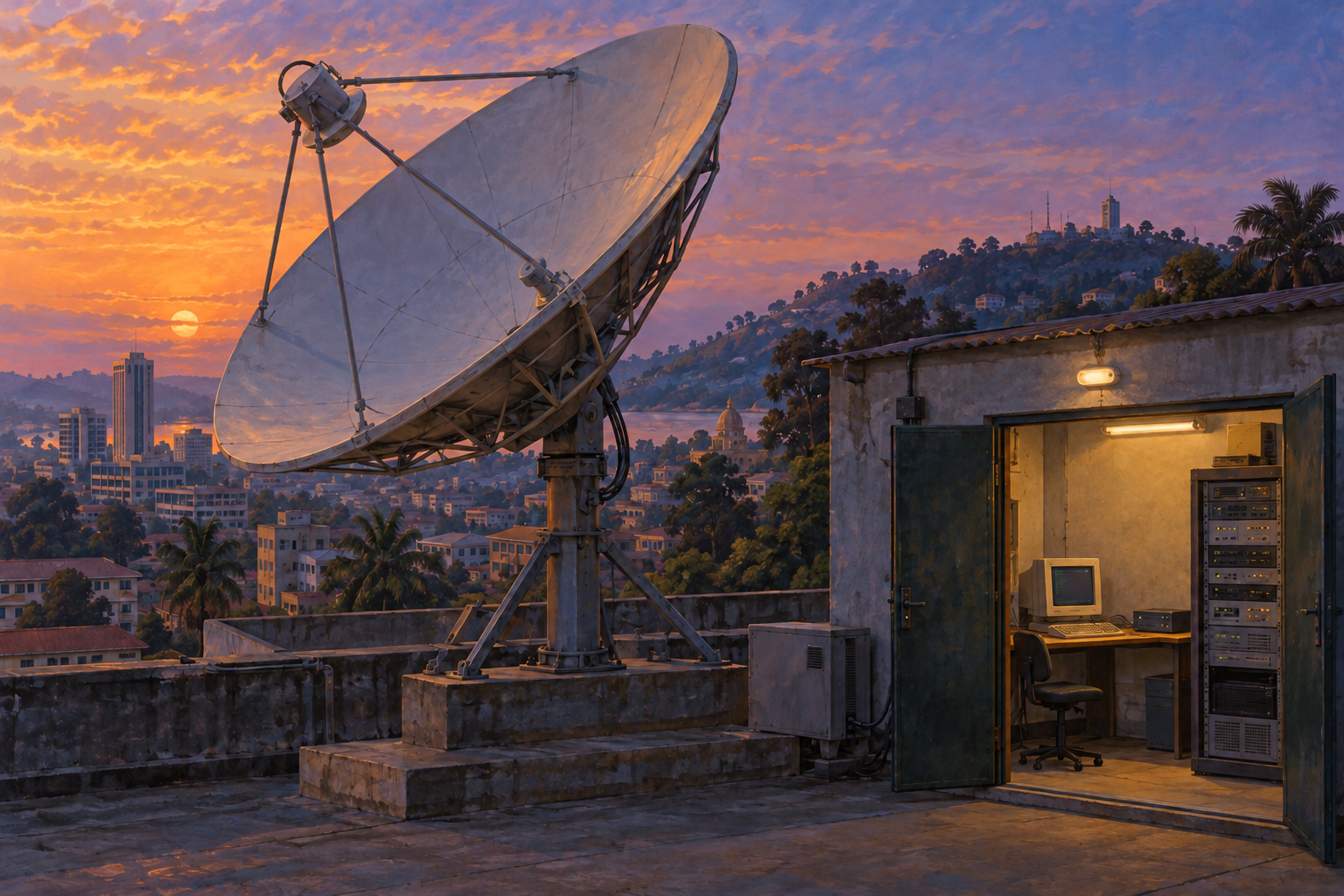 Open Uganda’s First Full IP Link Was a Kampala Gateway record