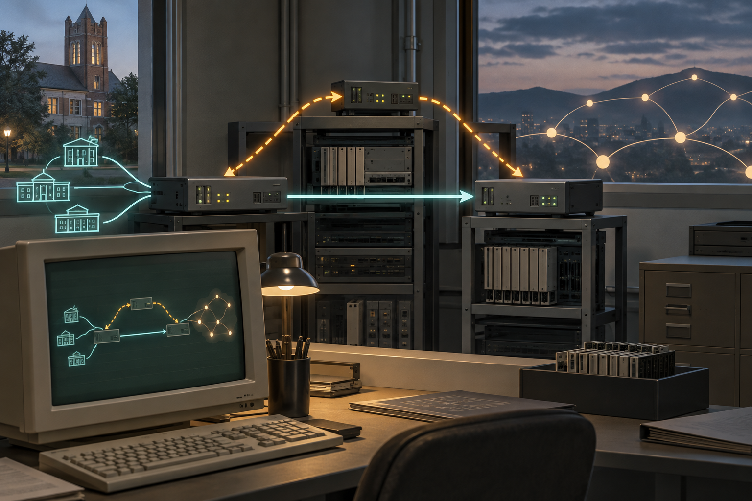 Open BARRNet's OSPF Routes Took an Extra Hop Before the Protocol Changed record