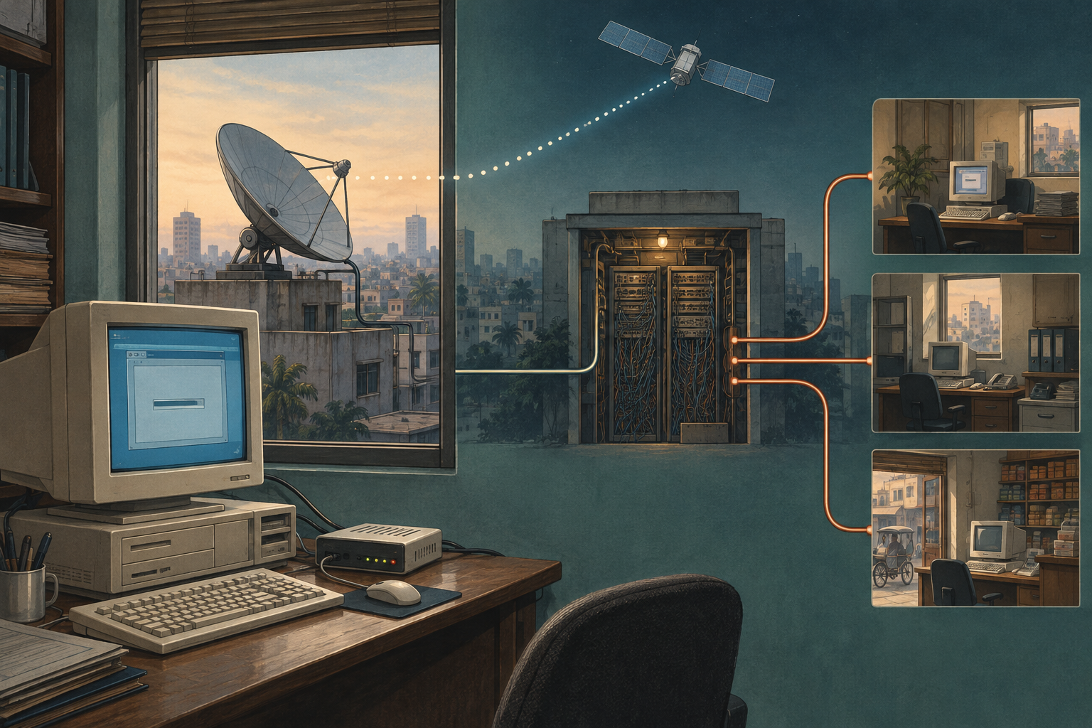 Open Circuit Had a Gatekeeper: Bangladesh’s First Online Internet, 1996 record