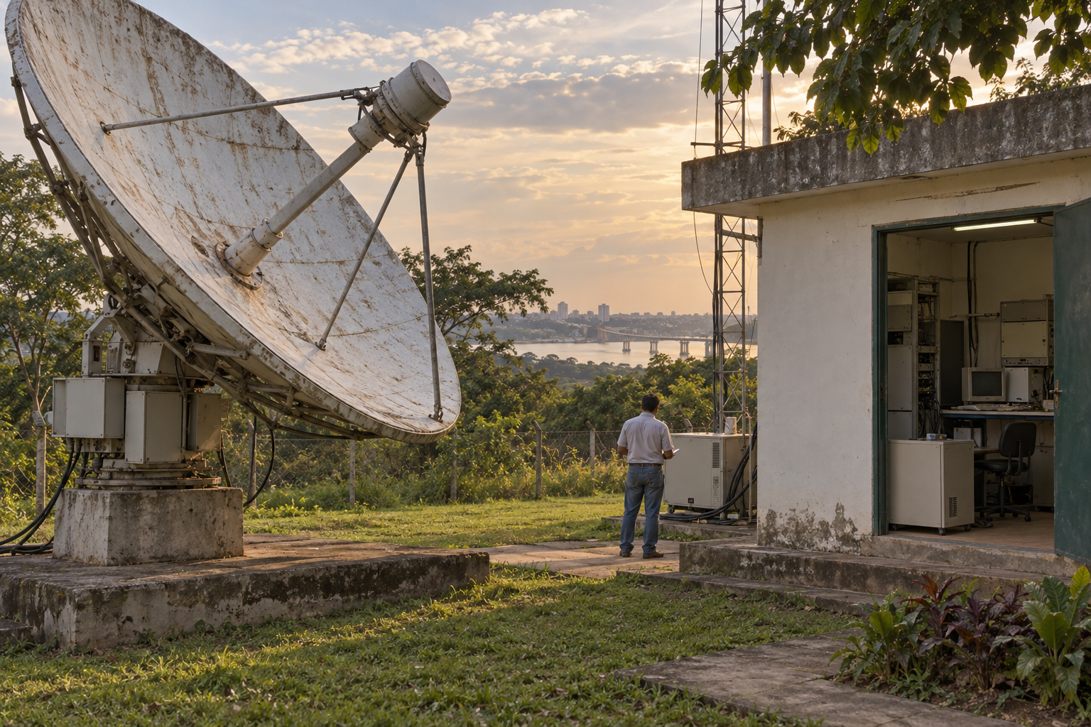 Datensatz Drei Geldgeber ermöglichten Paraguays ersten interaktiven Internet-Knotenpunkt öffnen