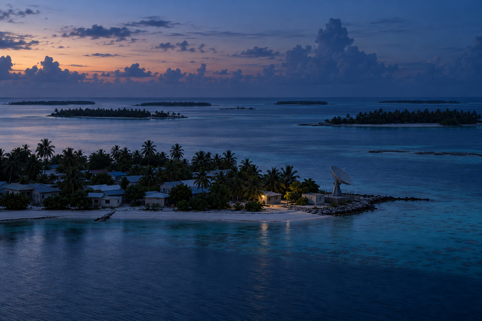 Open A 64-kbps Satellite Link Did Not Mean Internet at Home: Maldives, 1996–2006 record