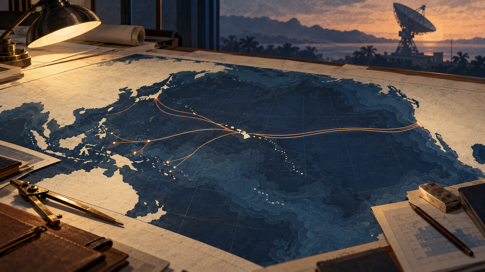 Open Pacific Route Was a Policy Choice: Guam and TPC-3, 1985 record