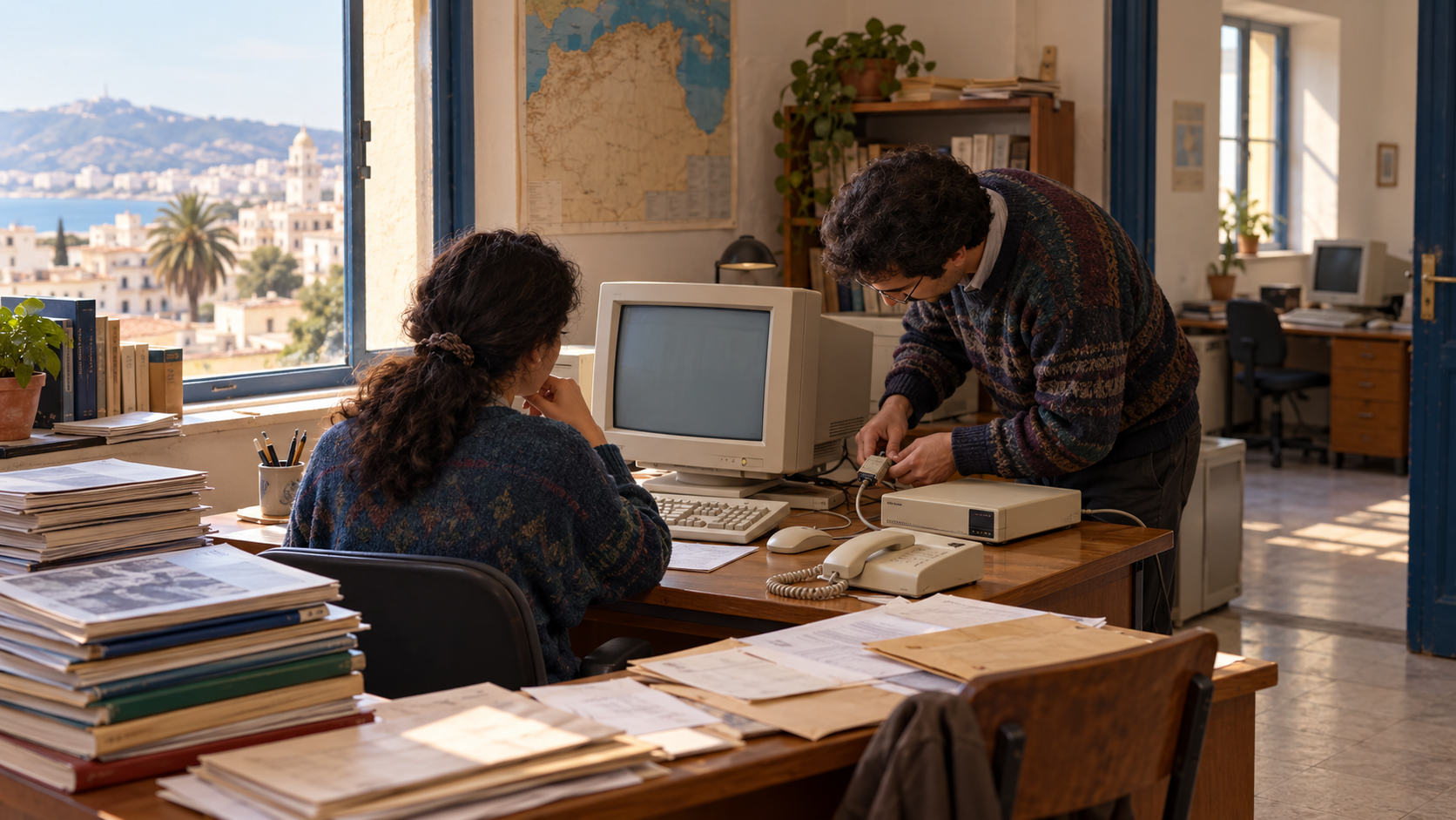 Open Algeria’s Researchers Had Email Accounts. Many Still Needed a Modem record