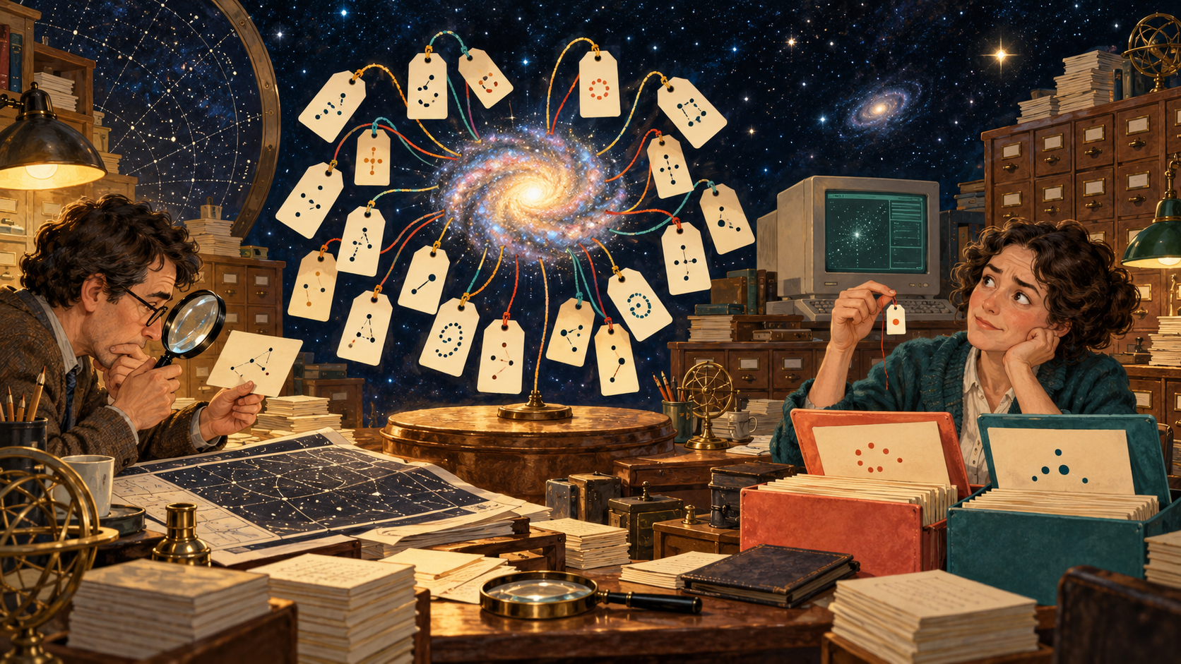 Datensatz Das Universum hatte ein Problem mit Decknamen öffnen