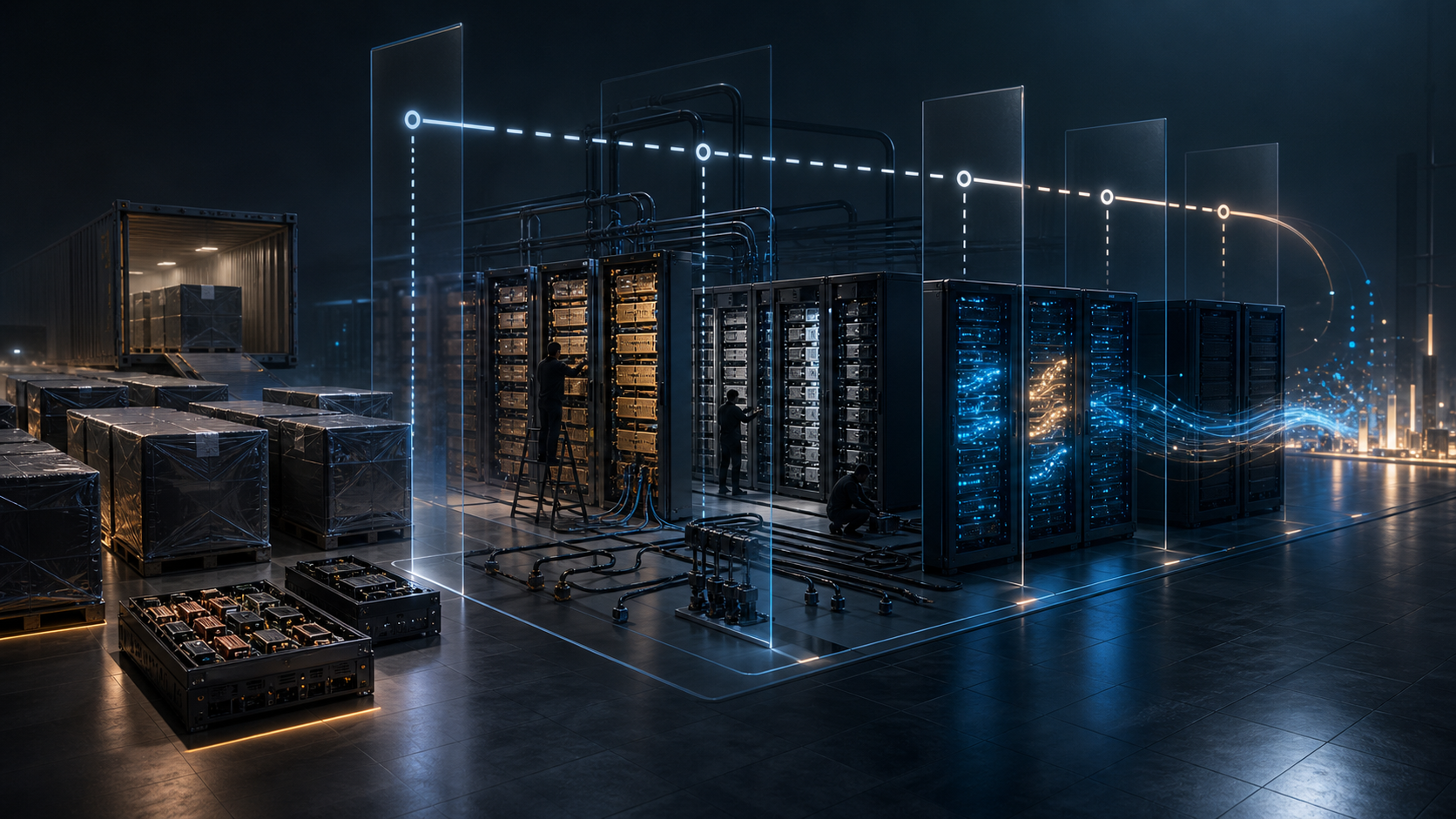QumulusAI comprou GPUs; sete etapas restam antes da receita