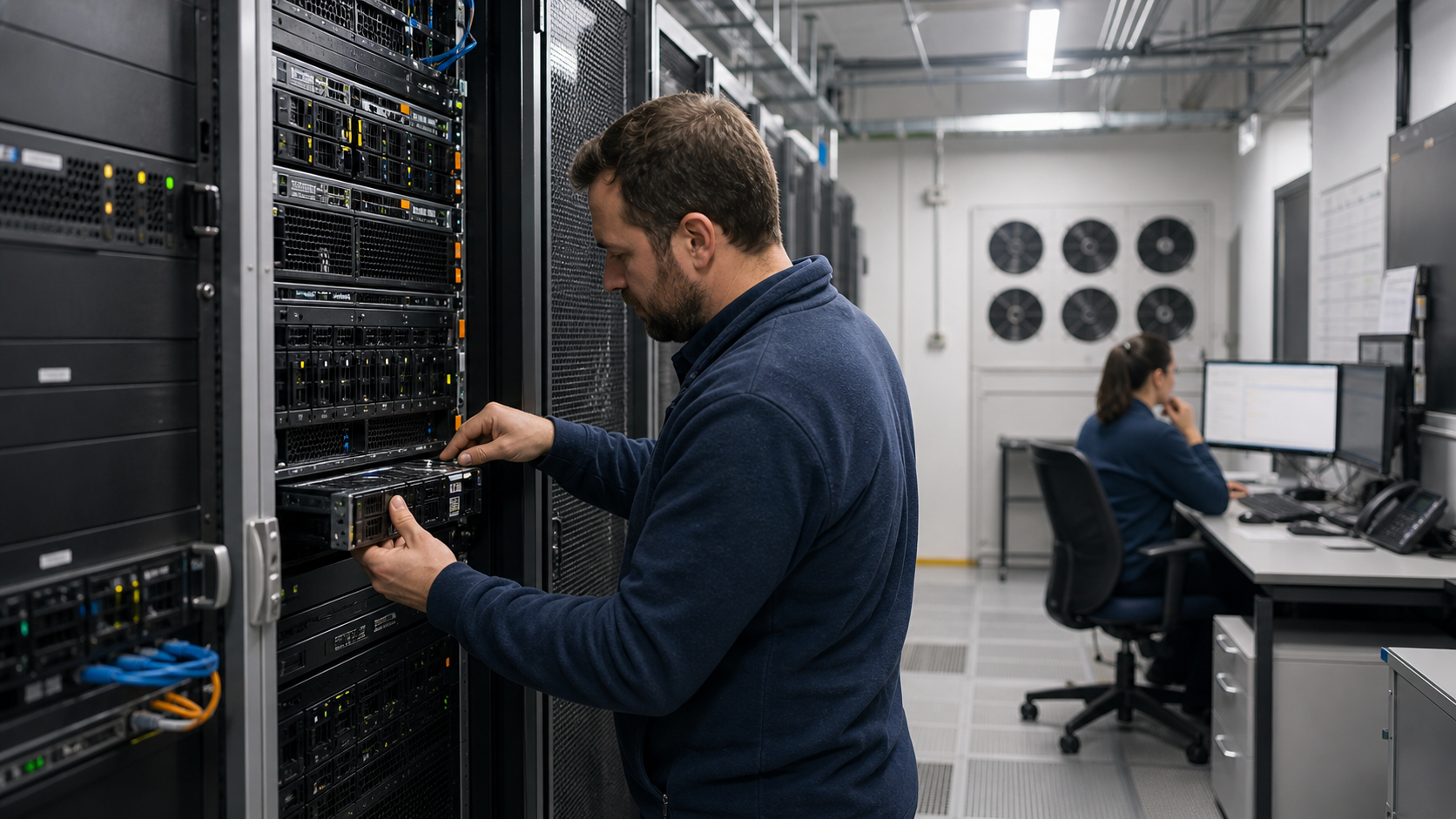 Editorial infrastructure image for TRIJIT Cloud & Datacenter Services