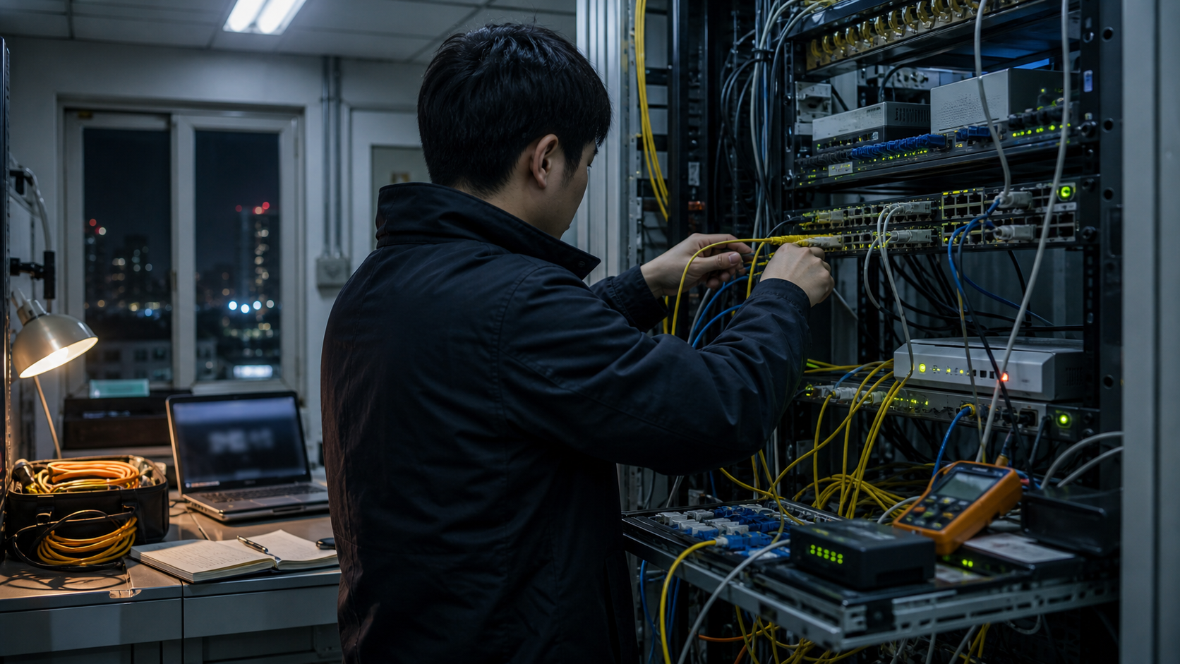 Editorial infrastructure image for XiaoLi Network