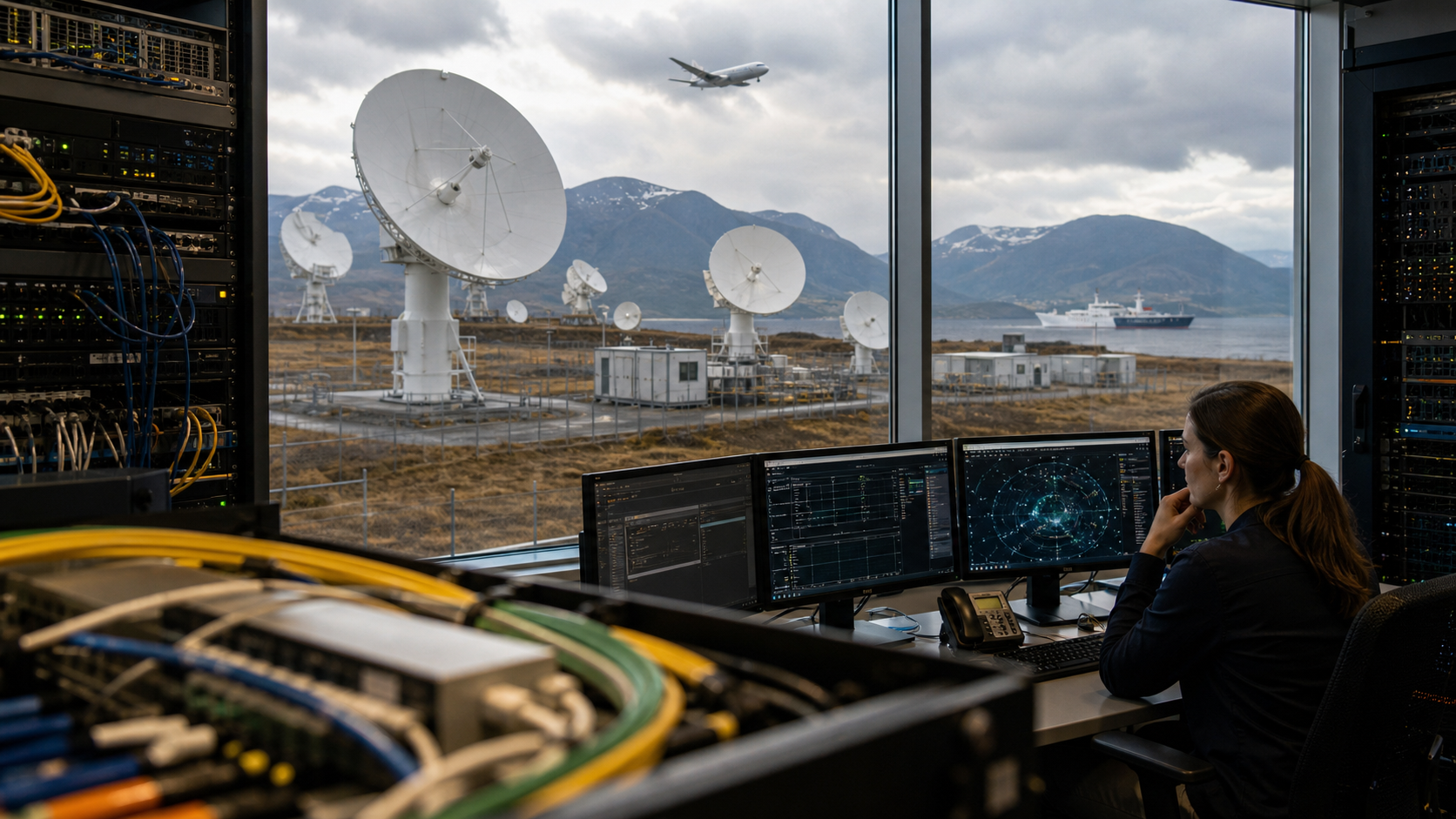 Editorial infrastructure image for Viasat Europe Limited