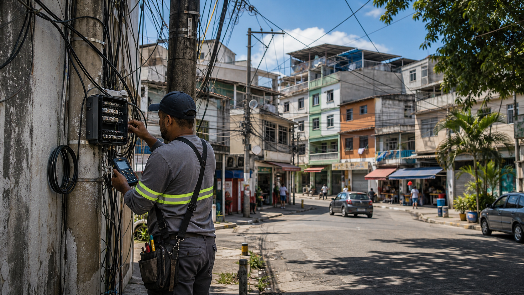 Editorial infrastructure image for Top Connect Tecnologia
