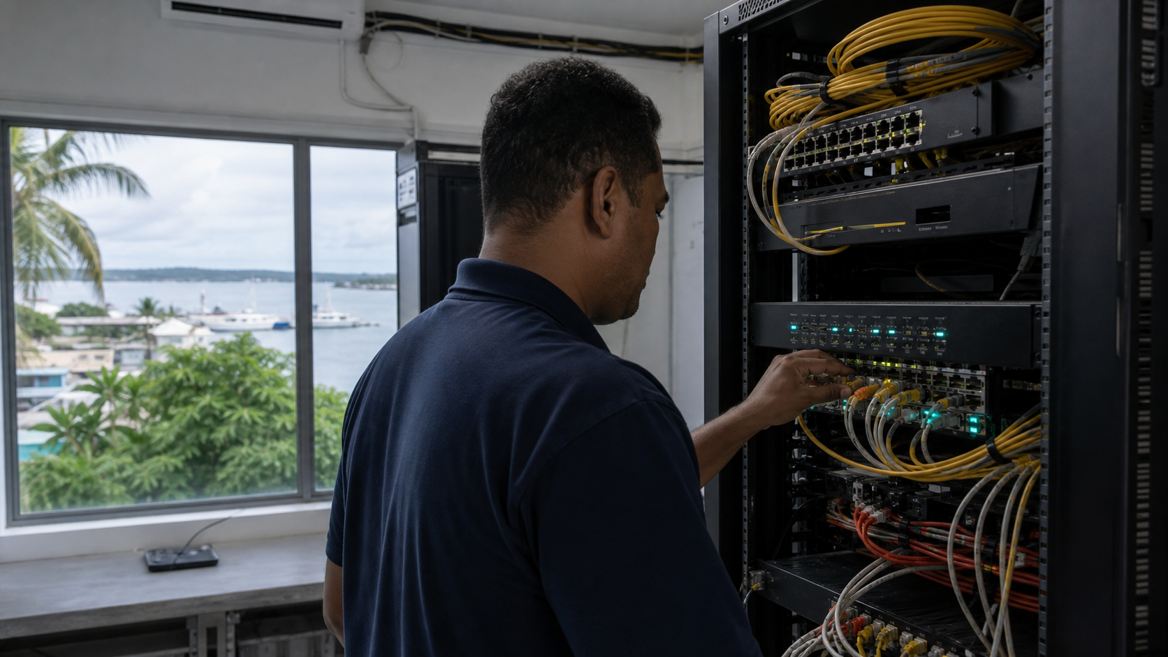 Editorial infrastructure image for Vanuatu Internet Exchange (VIX)