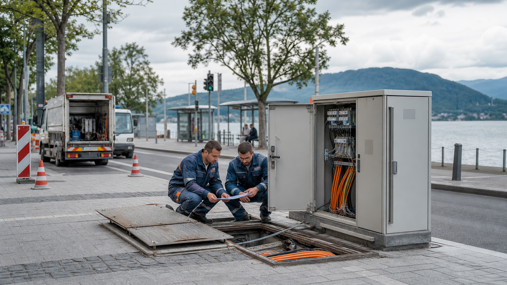 Editorial infrastructure image for Stadtwerke Klagenfurt