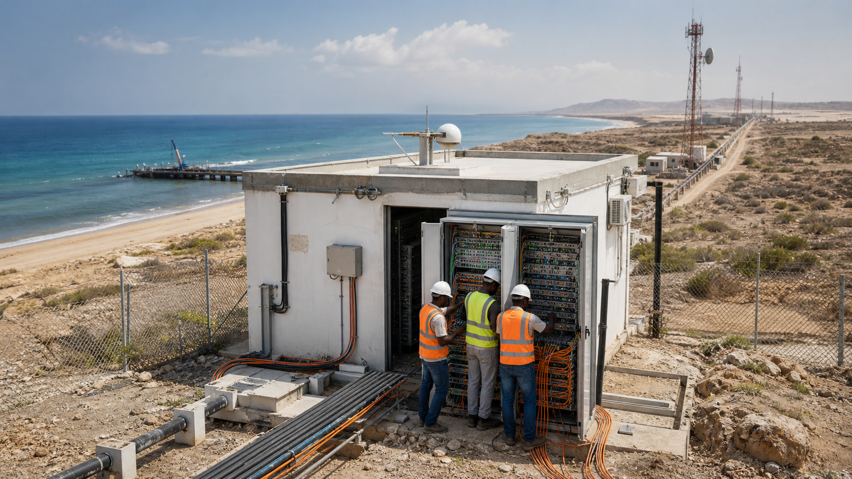 Editorial infrastructure image for Somcable LTD