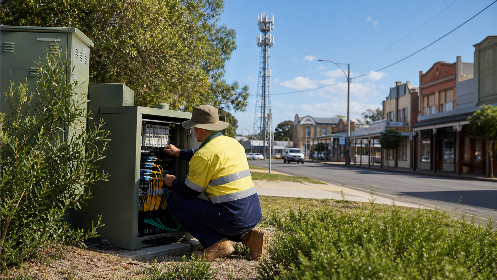 Editorial infrastructure image for Southern Phone Company
