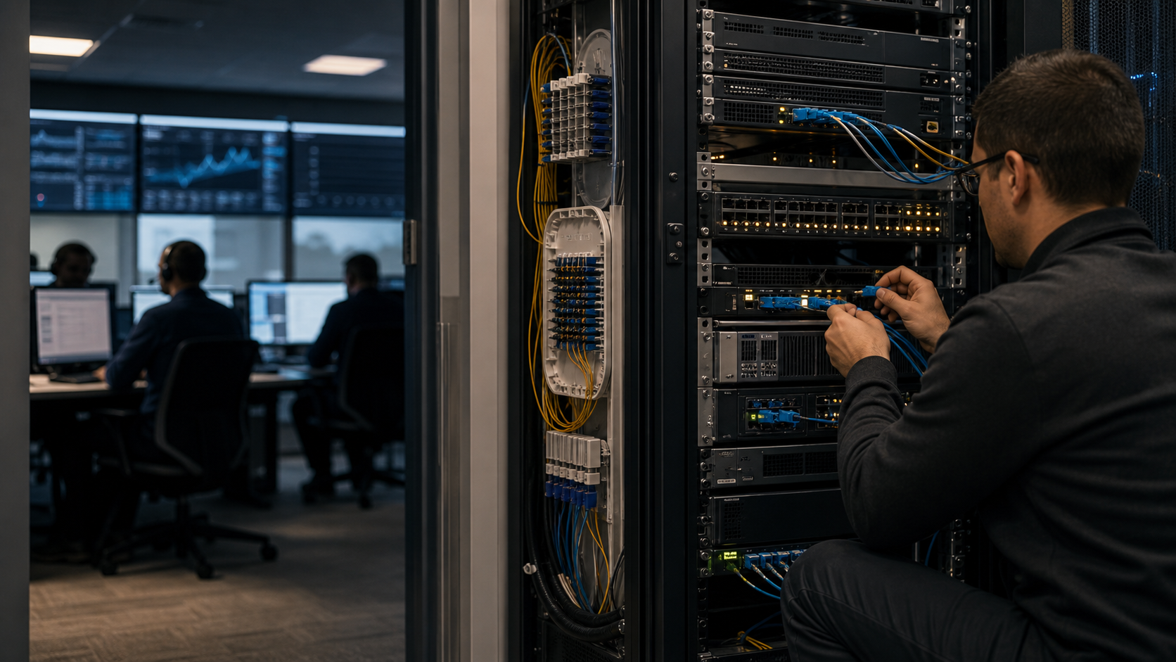 Editorial infrastructure image for AT&T MNS