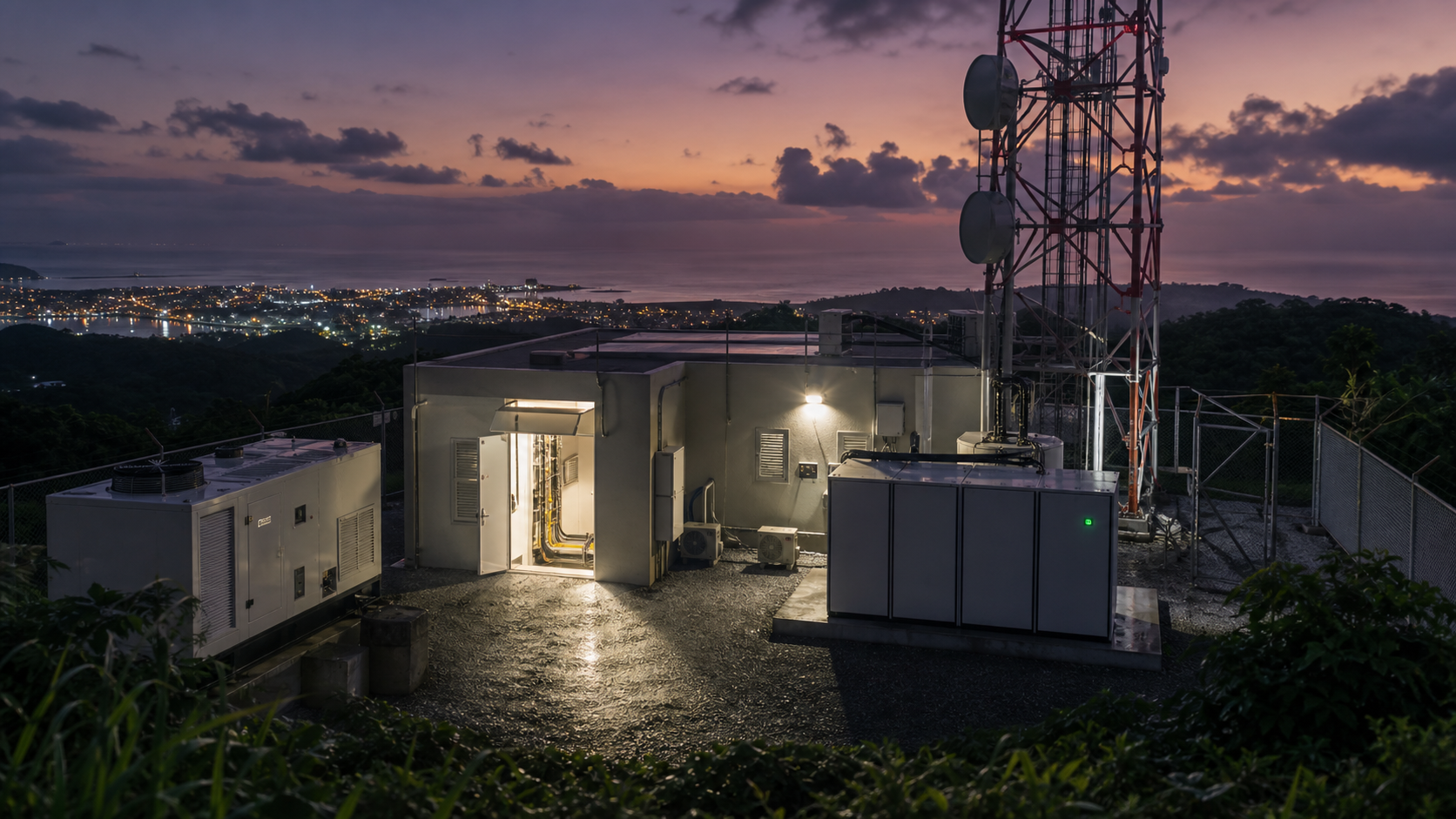 Editorial infrastructure image for Telecommunication Services of Trinidad and Tobago