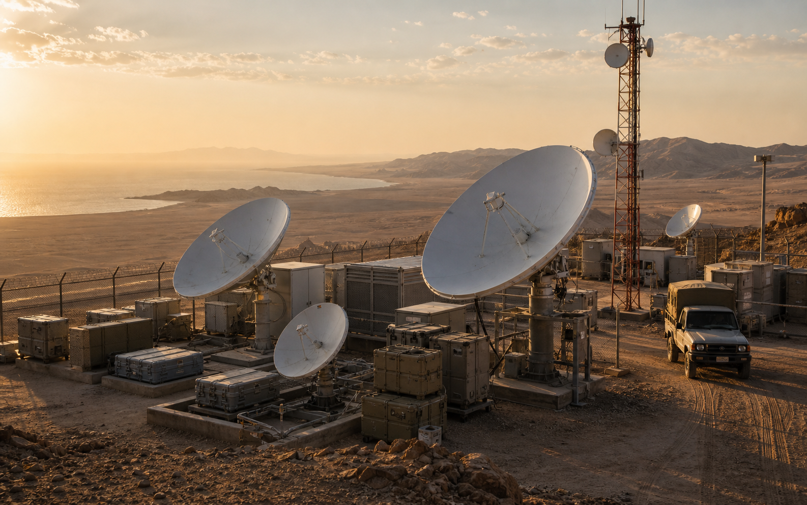 Editorial infrastructure image for Universal Satellite Communication DMCC