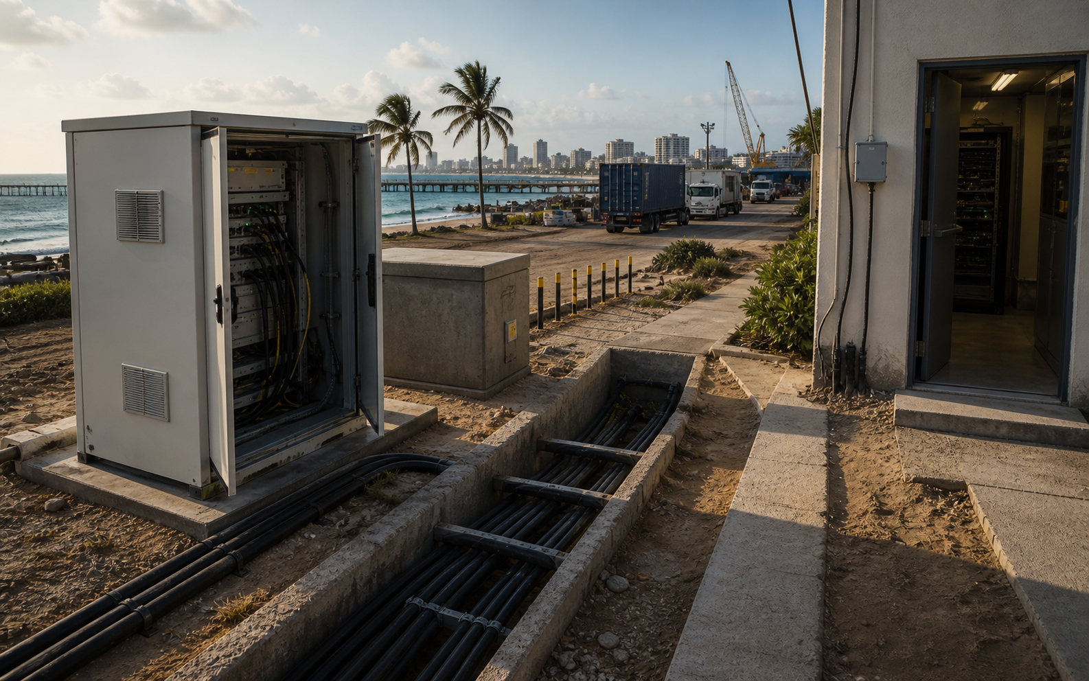 Editorial infrastructure image for Internet Solutions Mozambique