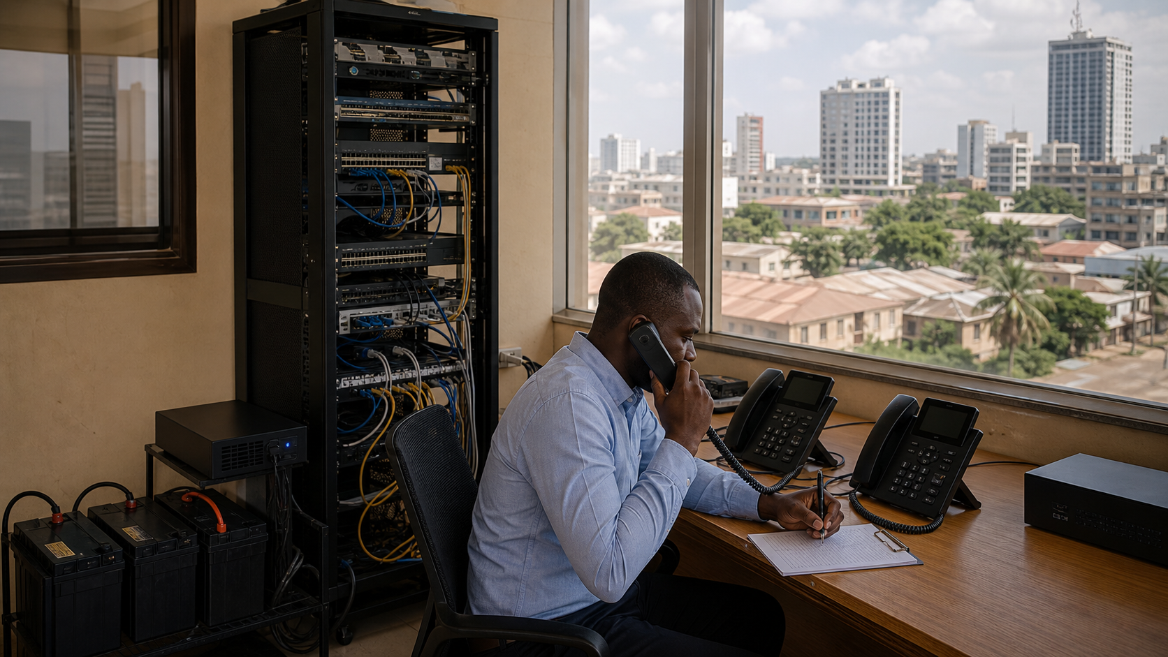 VOIPTECH y la línea de voz de Mozambique que aún debe sonar