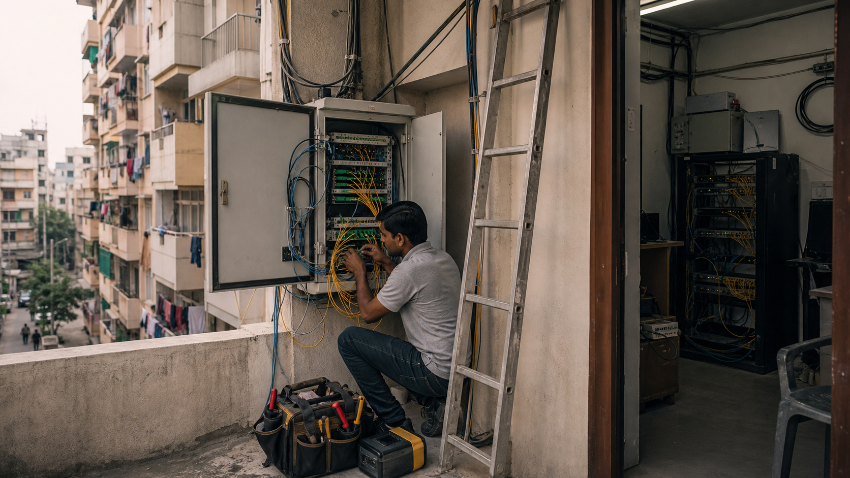 delDSL Internet y la negociación de rupias por Mbps en el mercado de banda ancha local de India